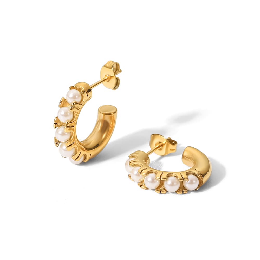 Céleste Céleste Earrings Judith 18K Gold