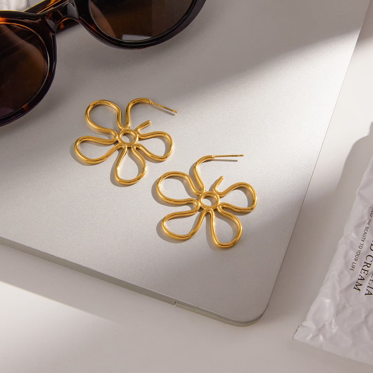 Céleste Céleste Earrings Néréline 18K Gold