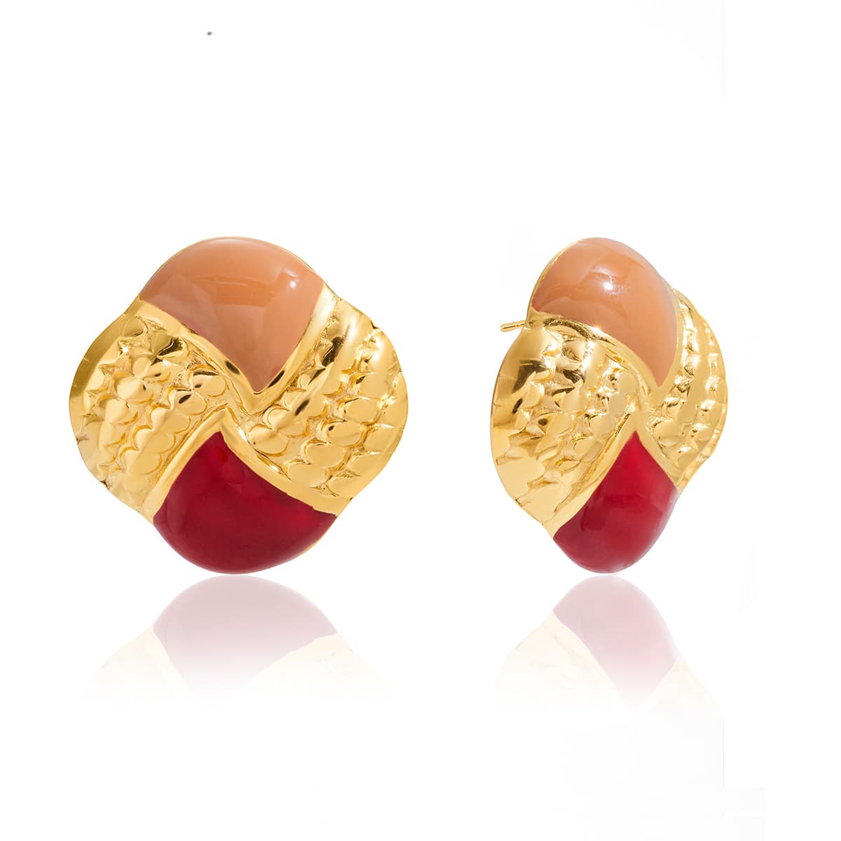 Céleste Céleste Earrings Coralline 18K Gold