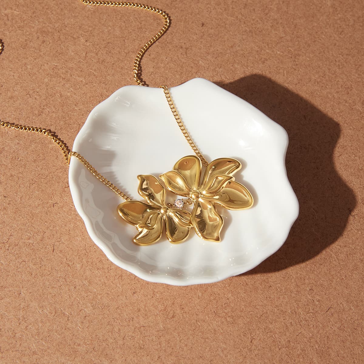 Céleste Céleste Necklace Nymphéa 18K Gold