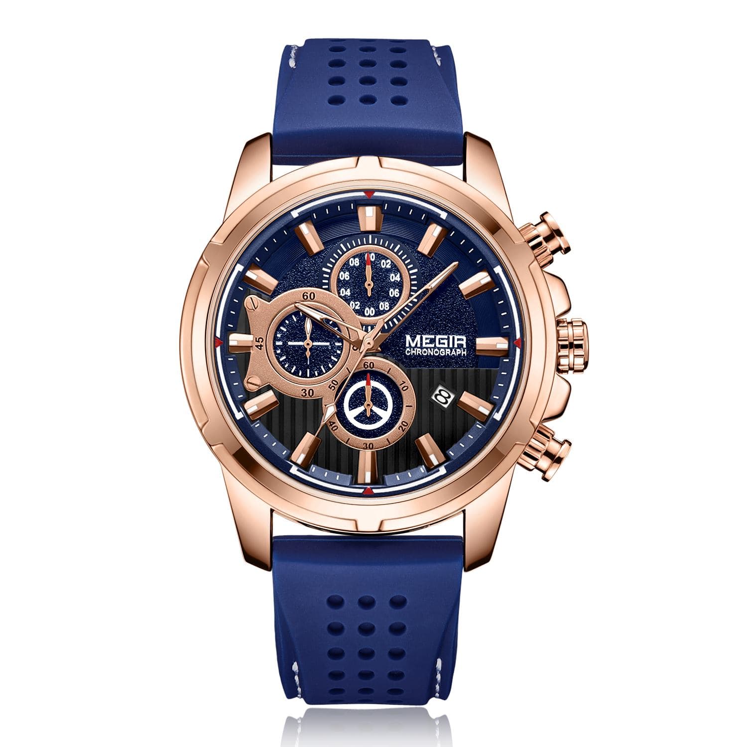 Prydligt Megir Zero Gravity Rose Gold Blue