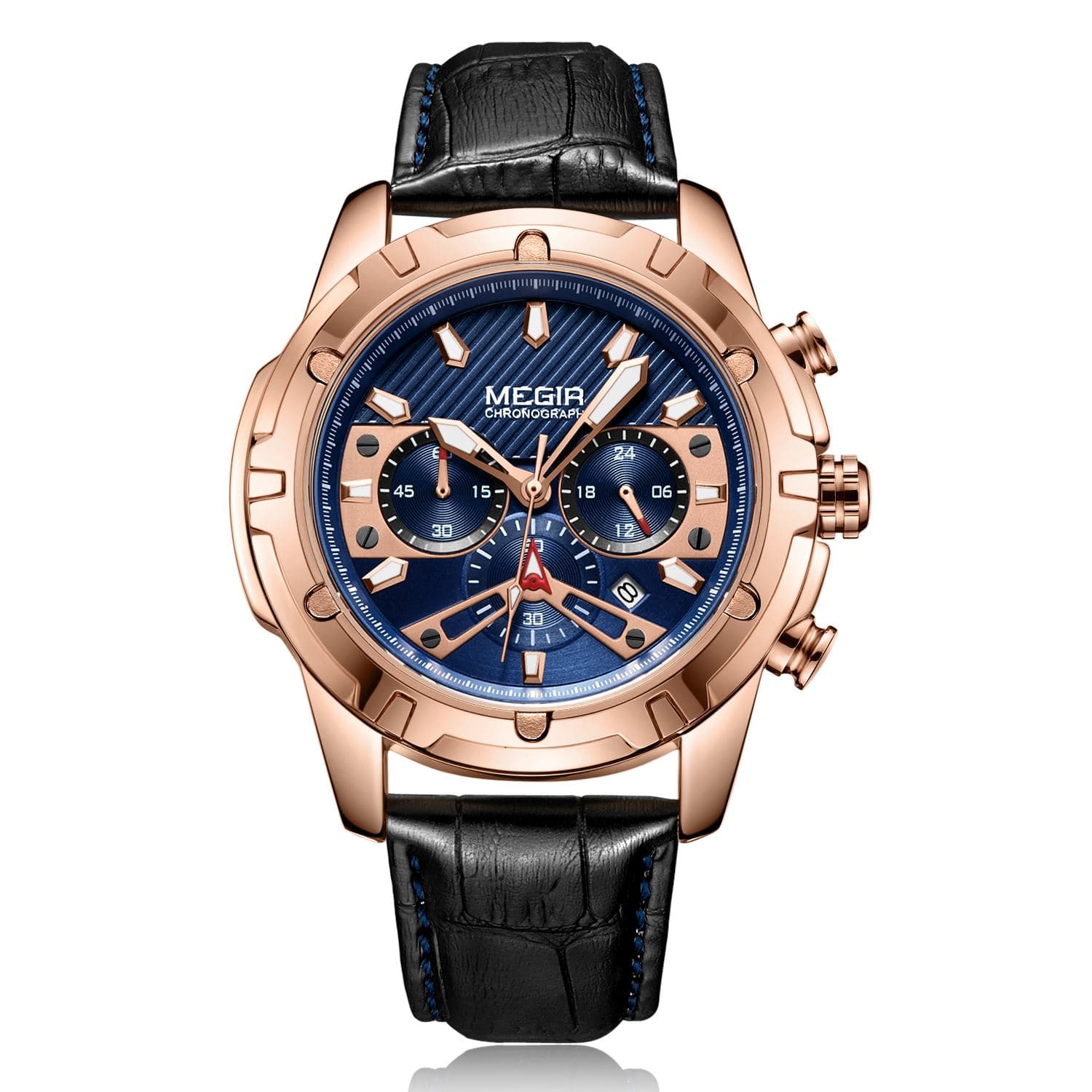 Prydligt Megir Vengeance Rose Gold Blue