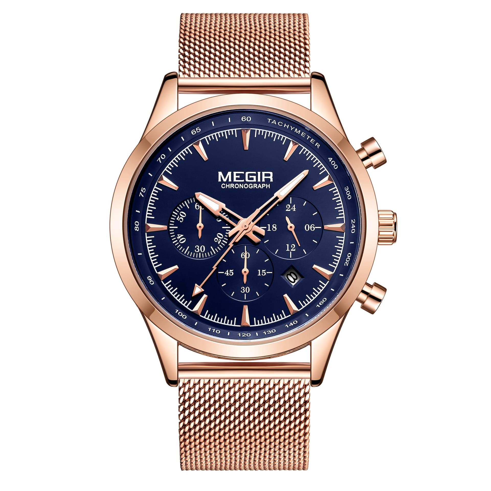 Prydligt Megir Nova Rose Gold Blue