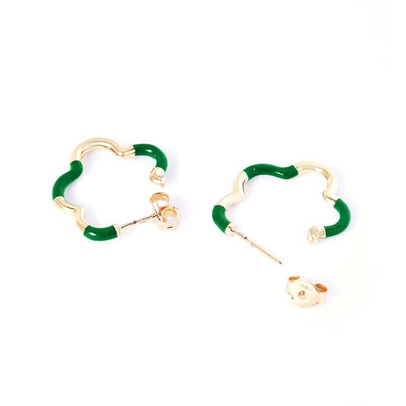 Canard Jewelry Canard Jewelry S925 Earrings Anniston 18K Gold