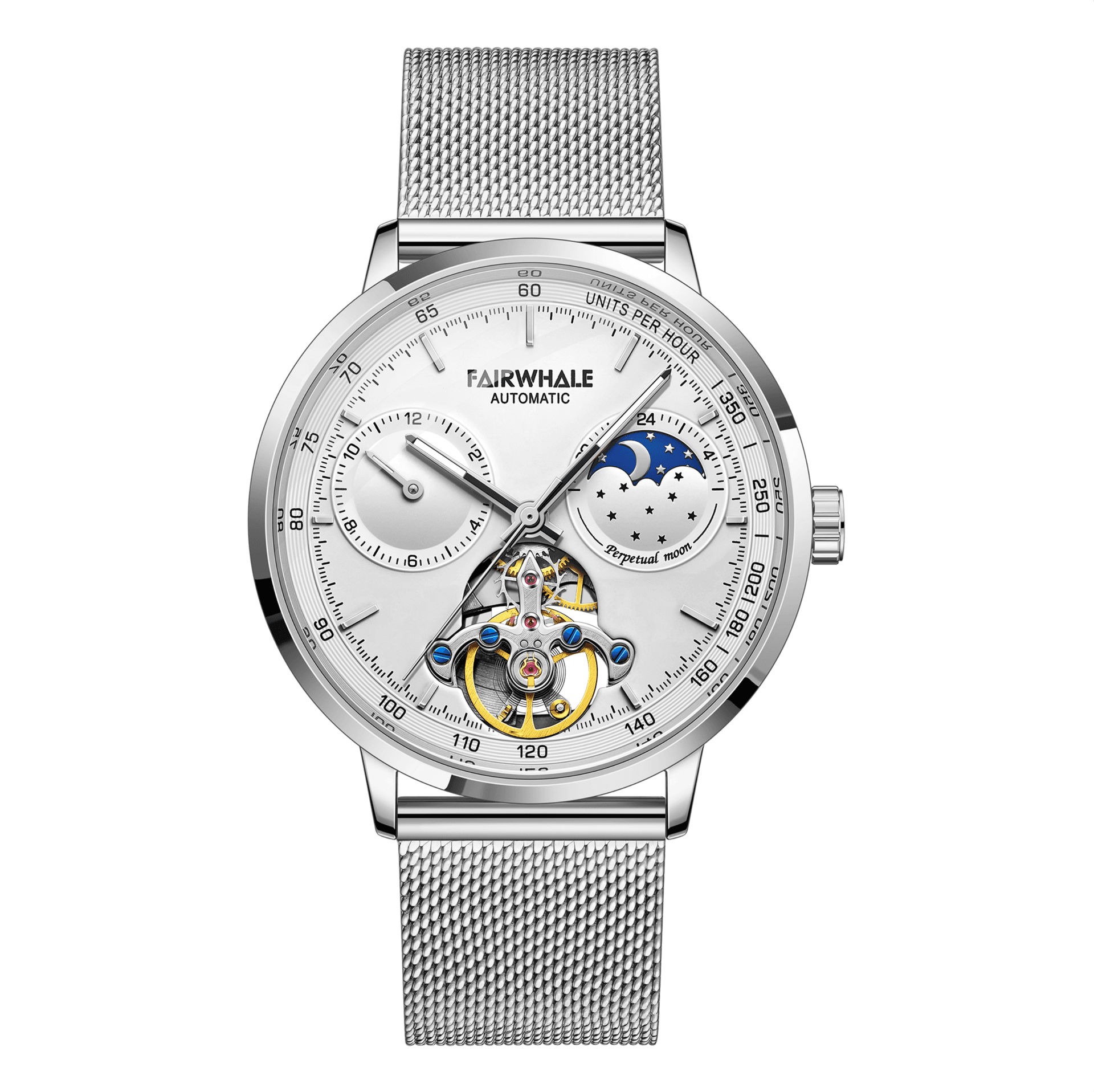Mark Fairwhale Mark Fairwhale Paragon Silver Mesh