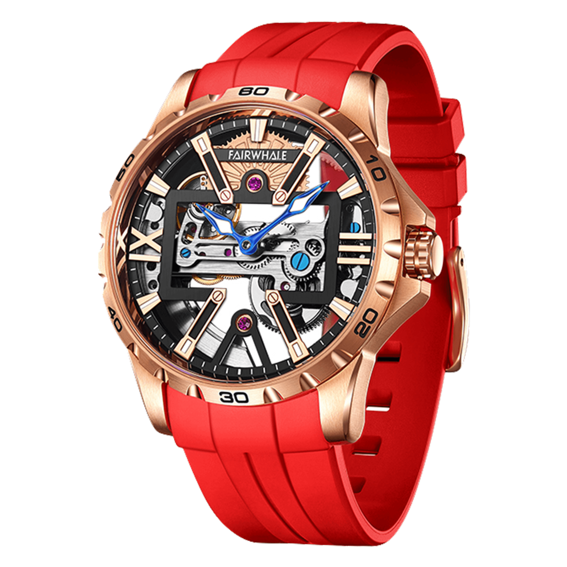 Mark Fairwhale Mark Fairwhale Leviathan Rose Black Red Rubber