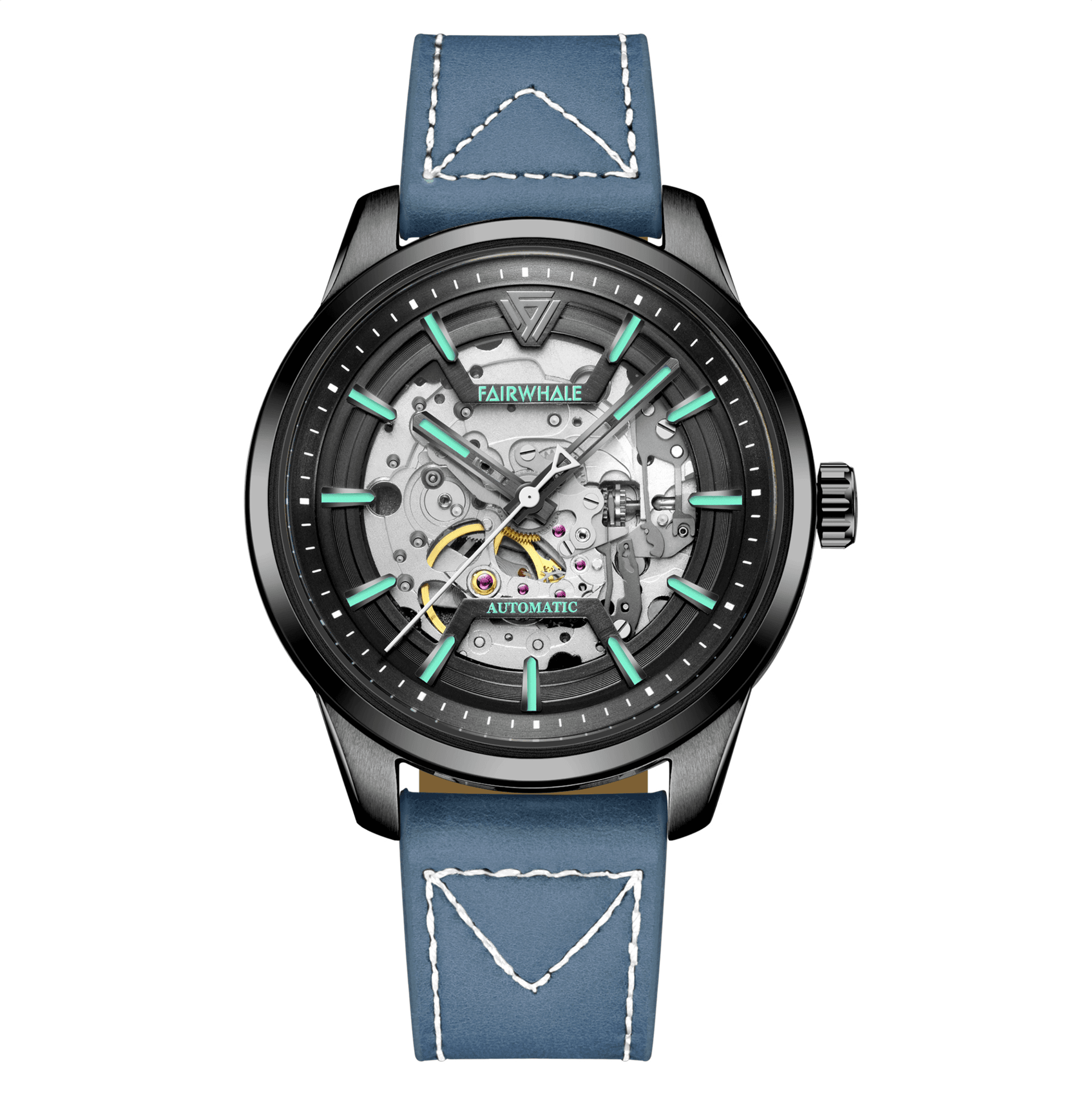Mark Fairwhale Mark Fairwhale Harbinger Black Blue Leather
