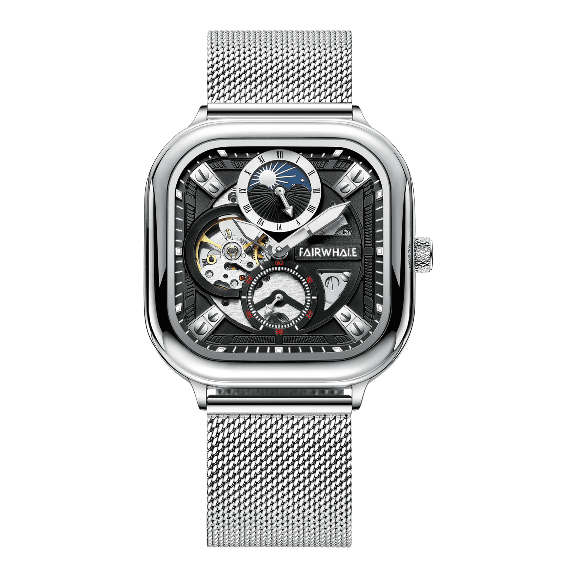 Mark Fairwhale Mark Fairwhale Griffon Black Silver Mesh