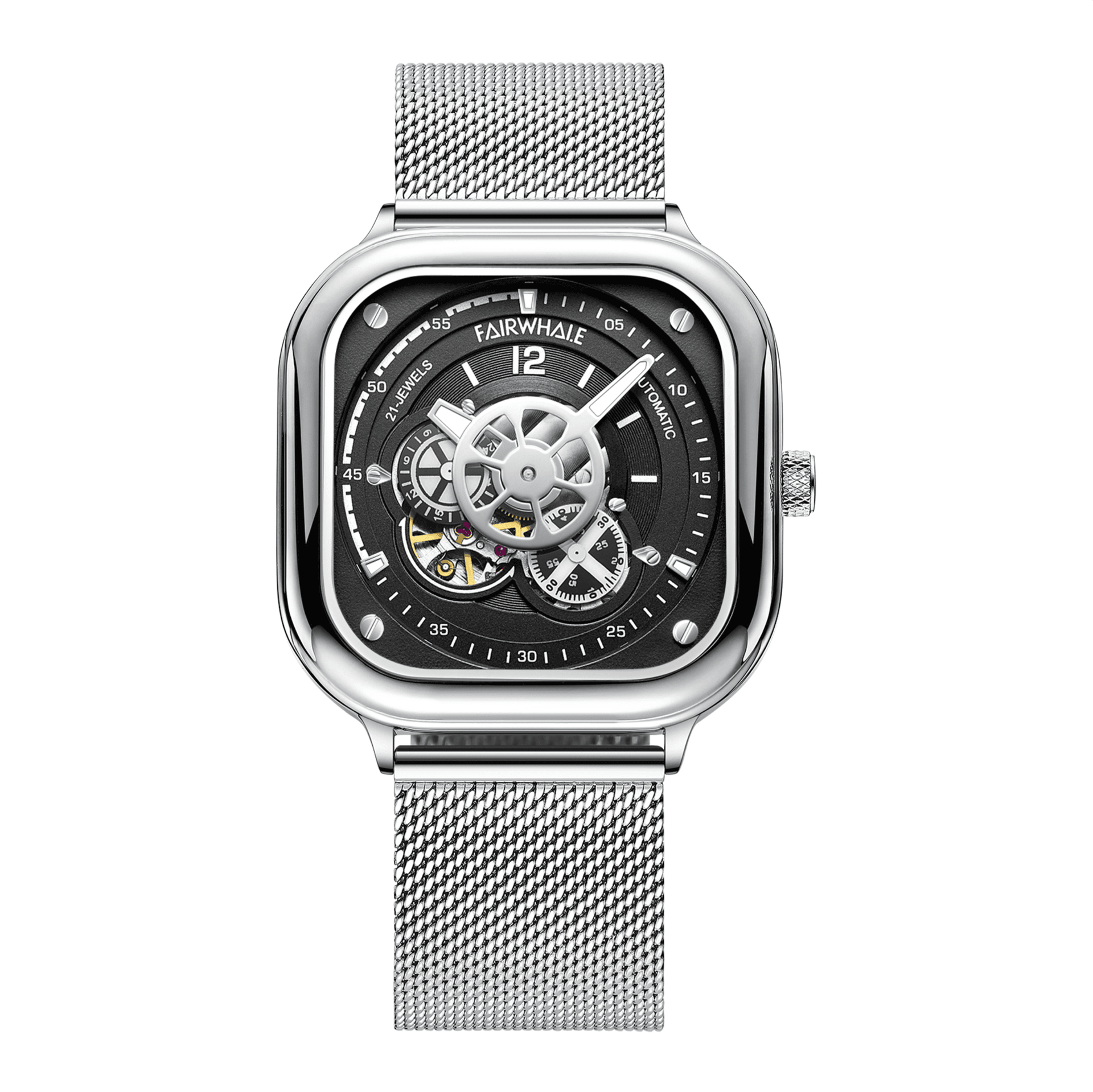 Mark Fairwhale Mark Fairwhale Odyssey Black Silver Mesh