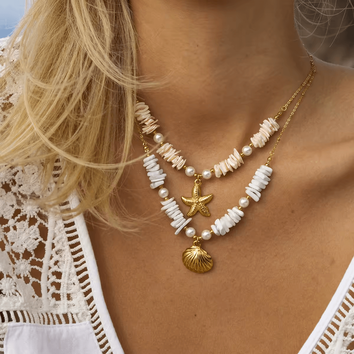 Céleste Céleste Necklace Ludmilla Gold