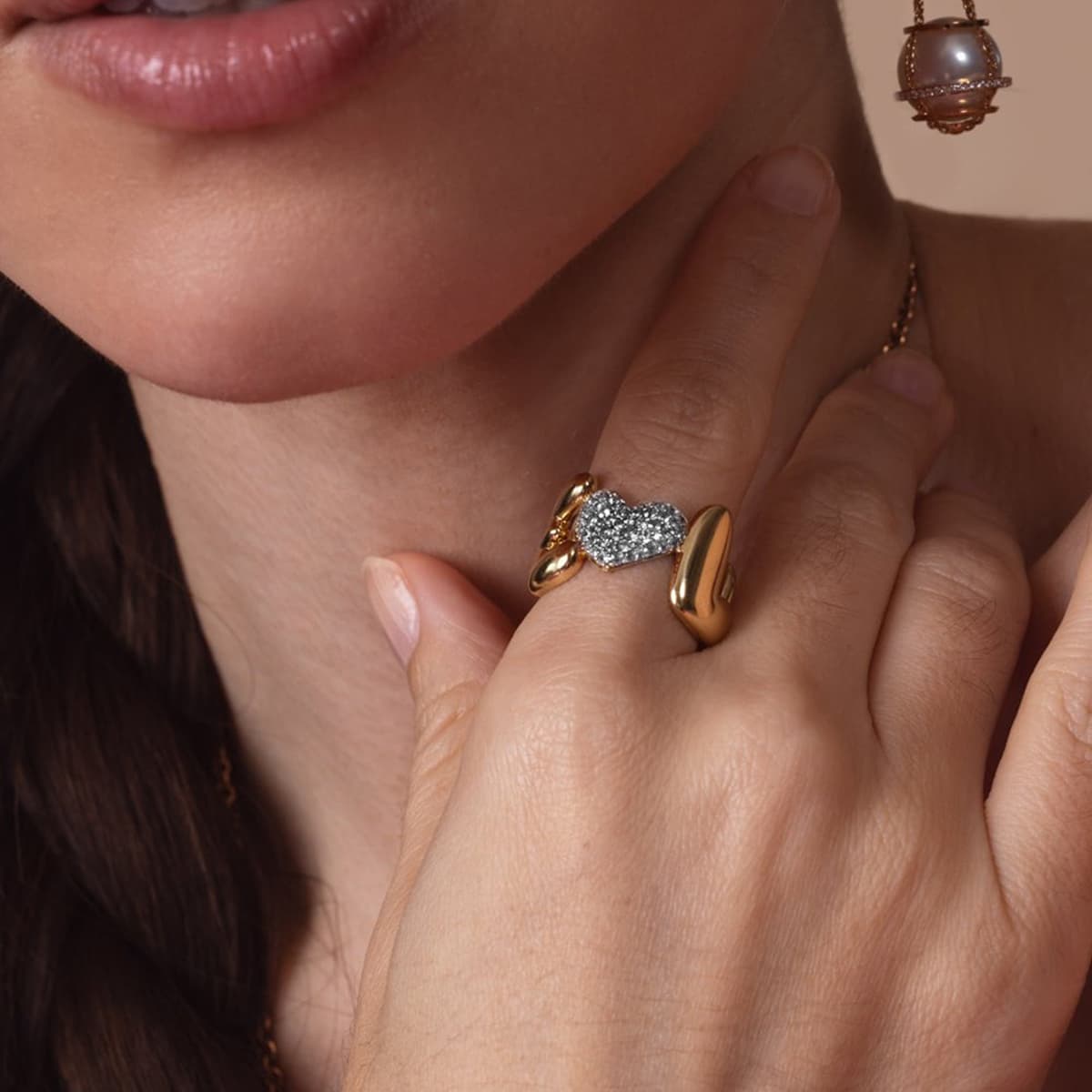 Céleste Céleste Ring Lauretta Gold