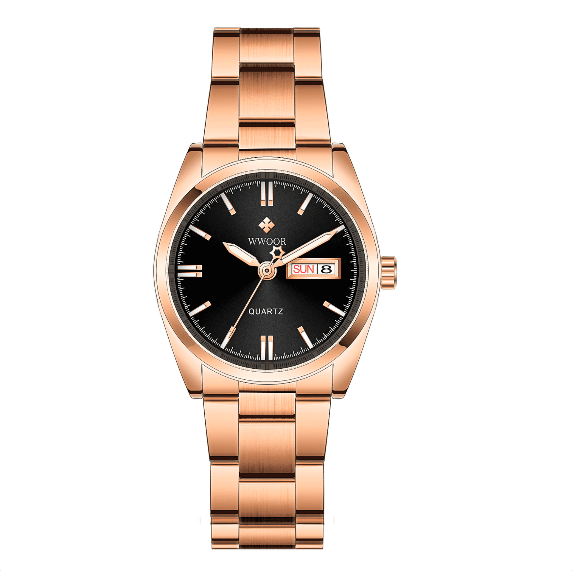 WWOOR WWOOR Quest Rose Gold Black