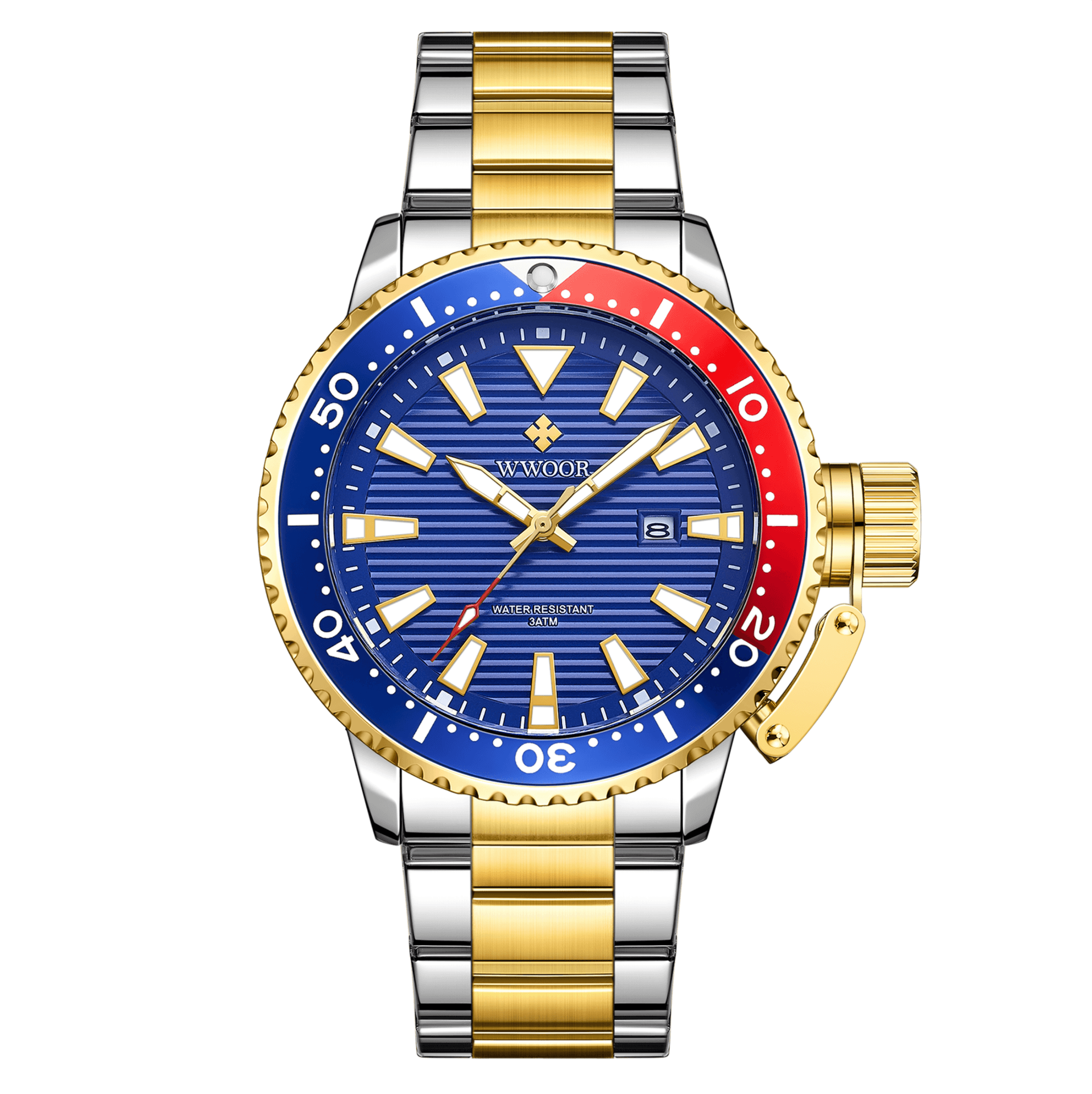 WWOOR WWOOR Keystone Silver Gold Blue