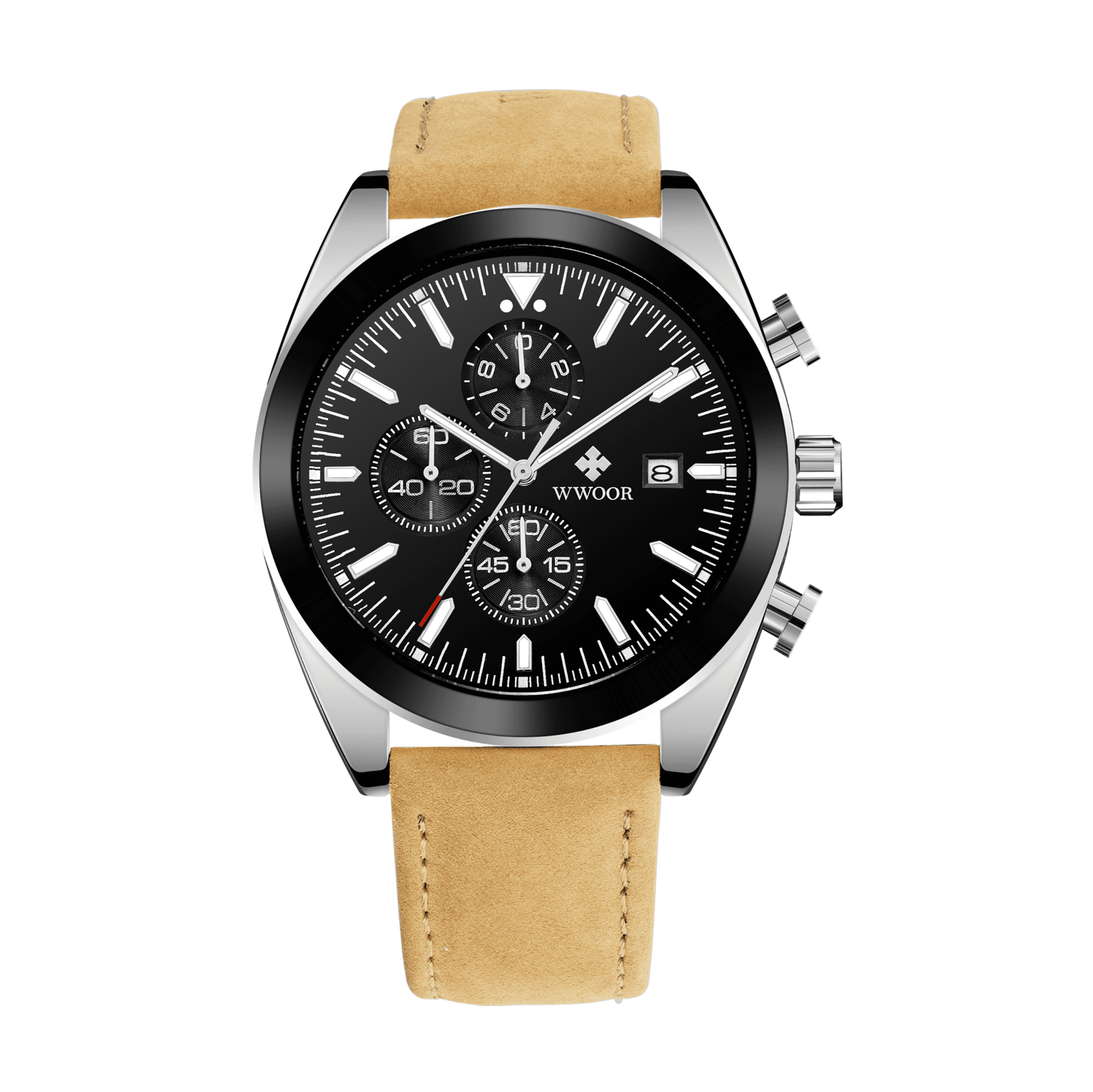 WWOOR WWOOR TimeTracer Silver Black