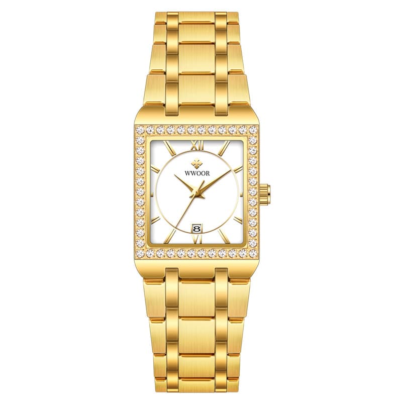 WWOOR WWOOR Moonstone Gold White