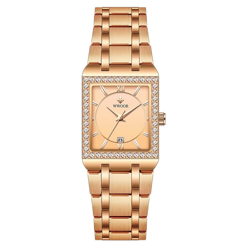 WWOOR WWOOR Moonstone Rose Gold
