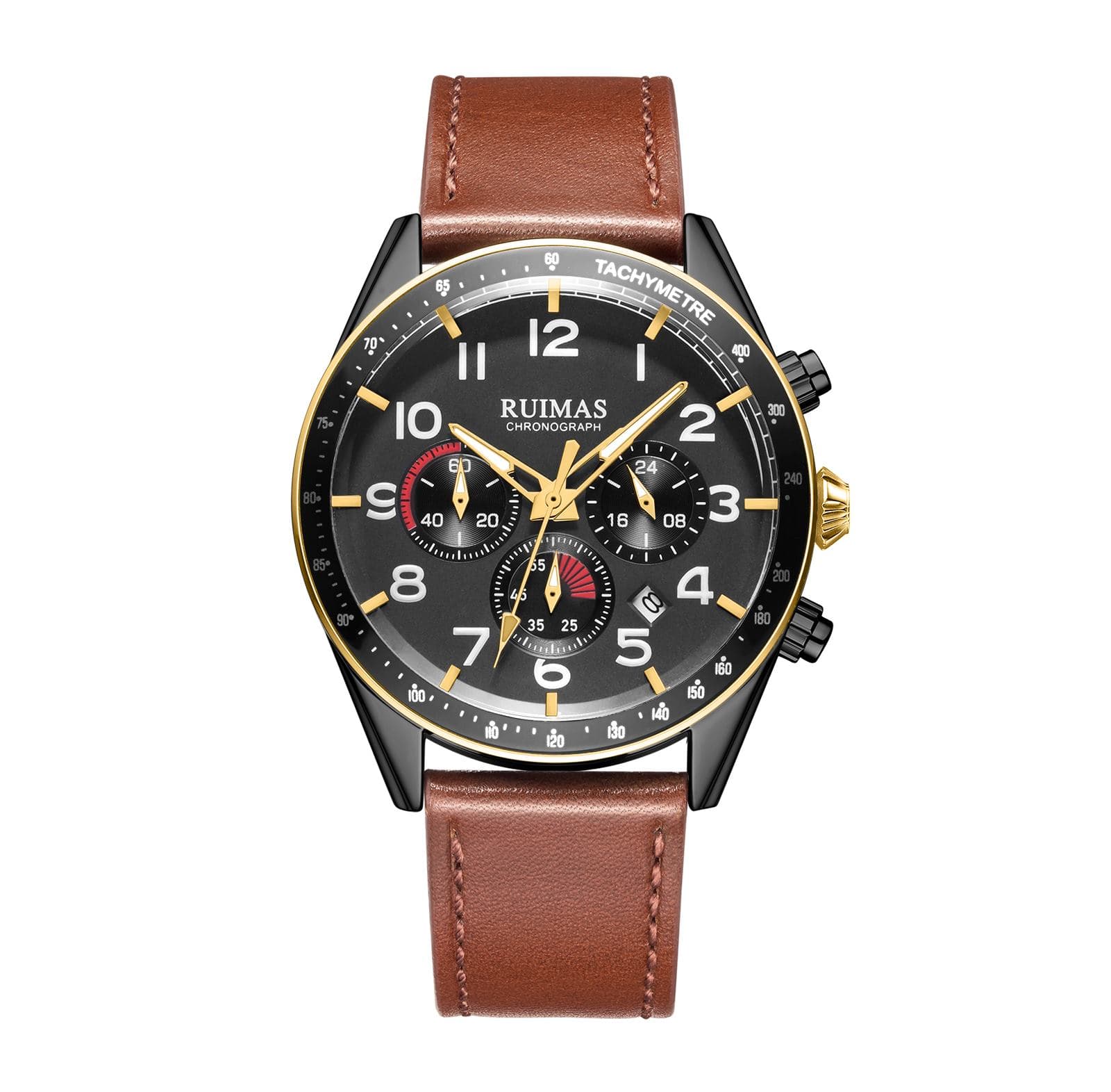 Ruimas Ruimas Chrono-Mate Black Brown