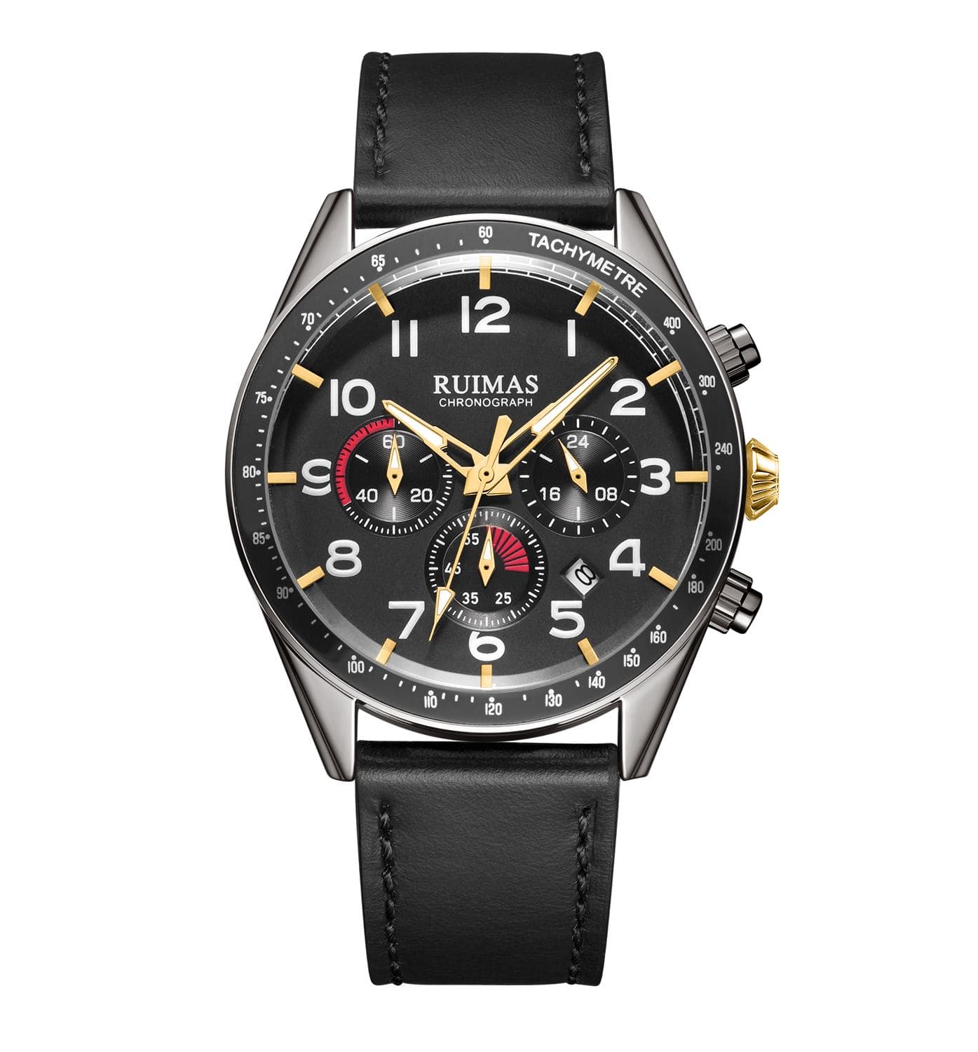 Ruimas Ruimas Chrono-Mate Silver Black