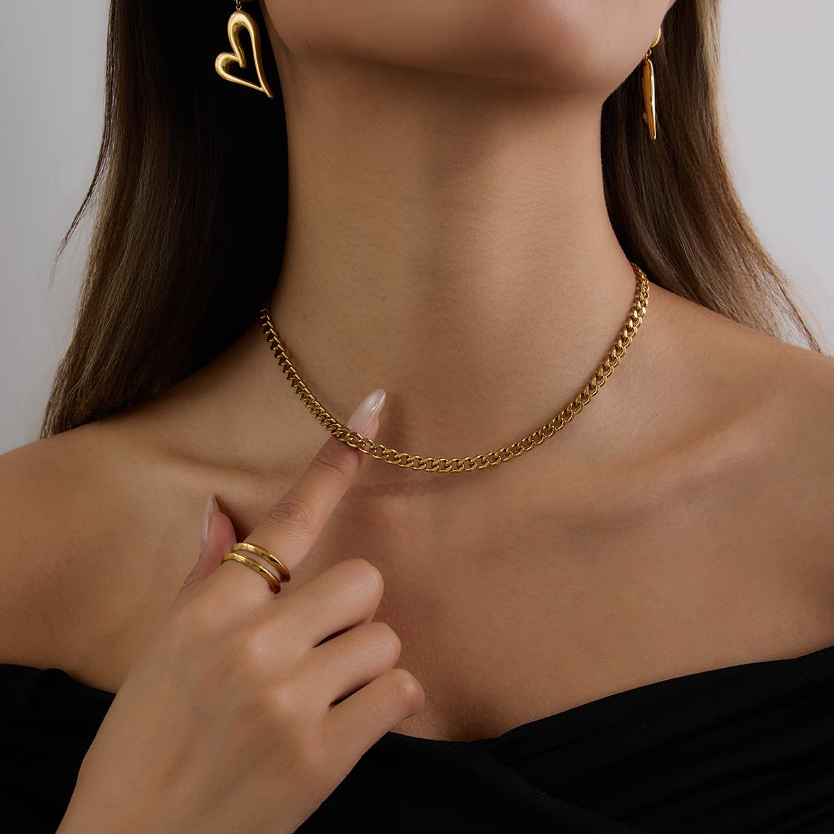 Céleste Celéste Necklace Léoxane 18K Gold