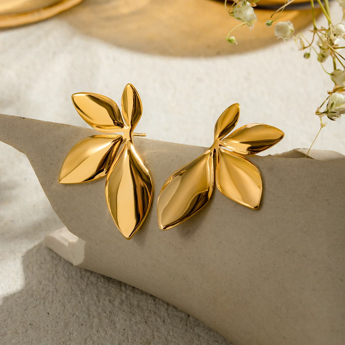 Céleste Celéste Earrings Océaria 18K Gold