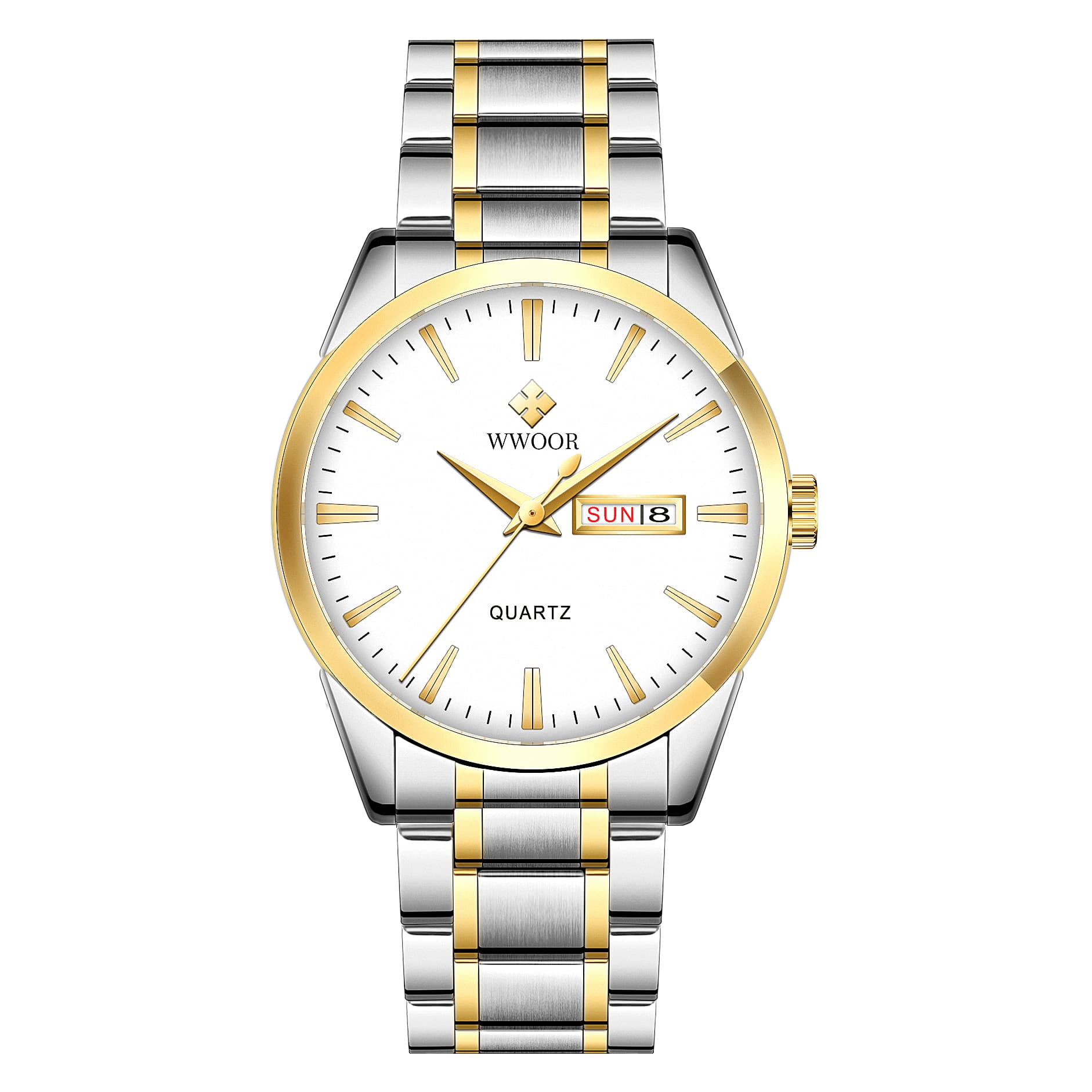 WWOOR WWOOR Orbit Silver Gold White