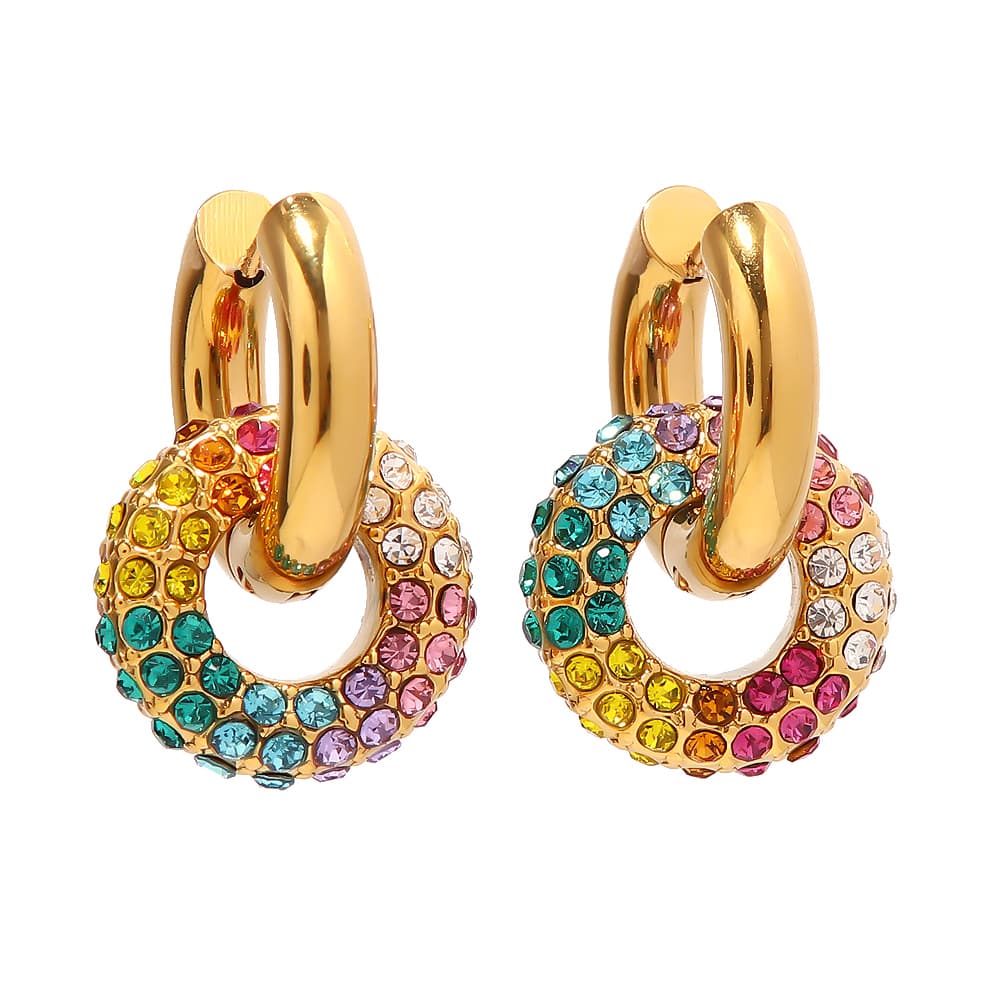 Céleste Celéste Earrings Pacifique 18K Gold