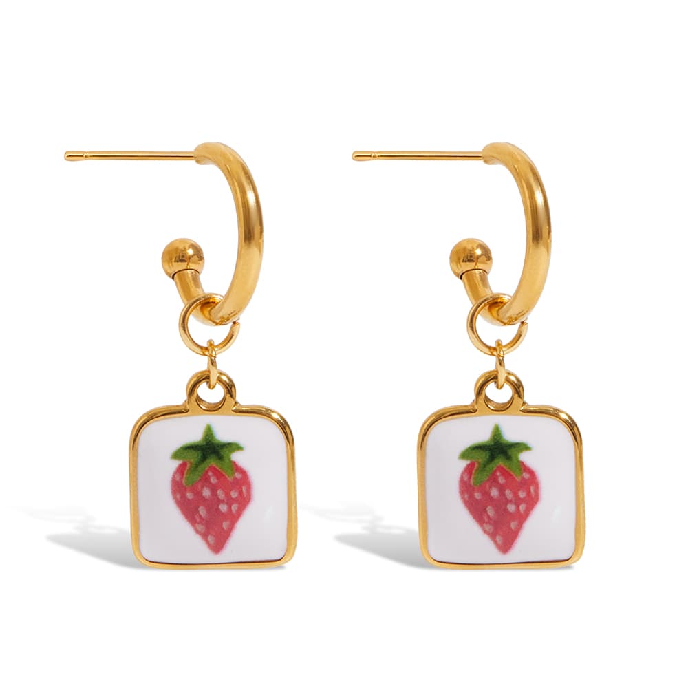 Céleste Celéste Earrings Renaude 18K Gold