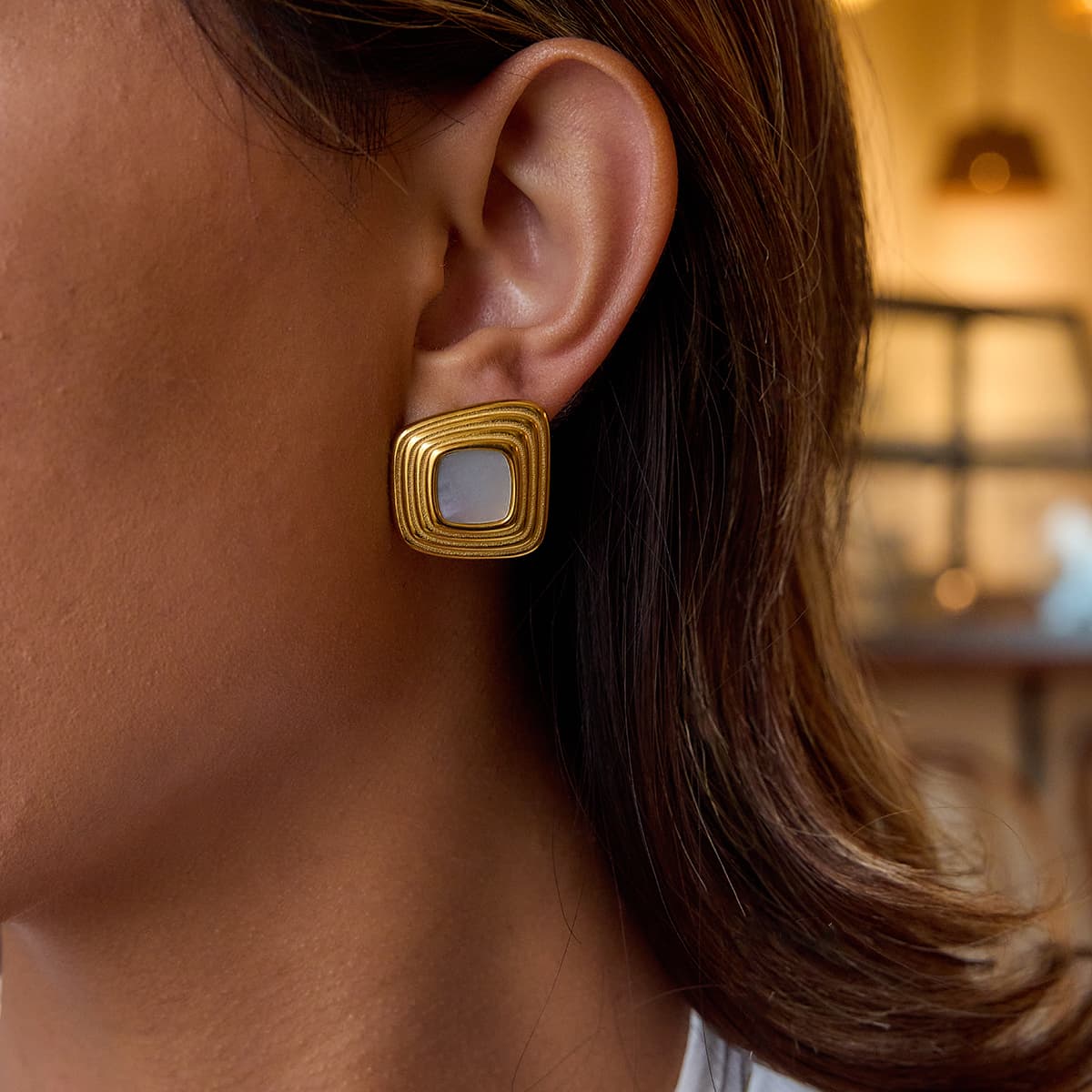 Céleste Celéste Earrings Sévérina 18K Gold