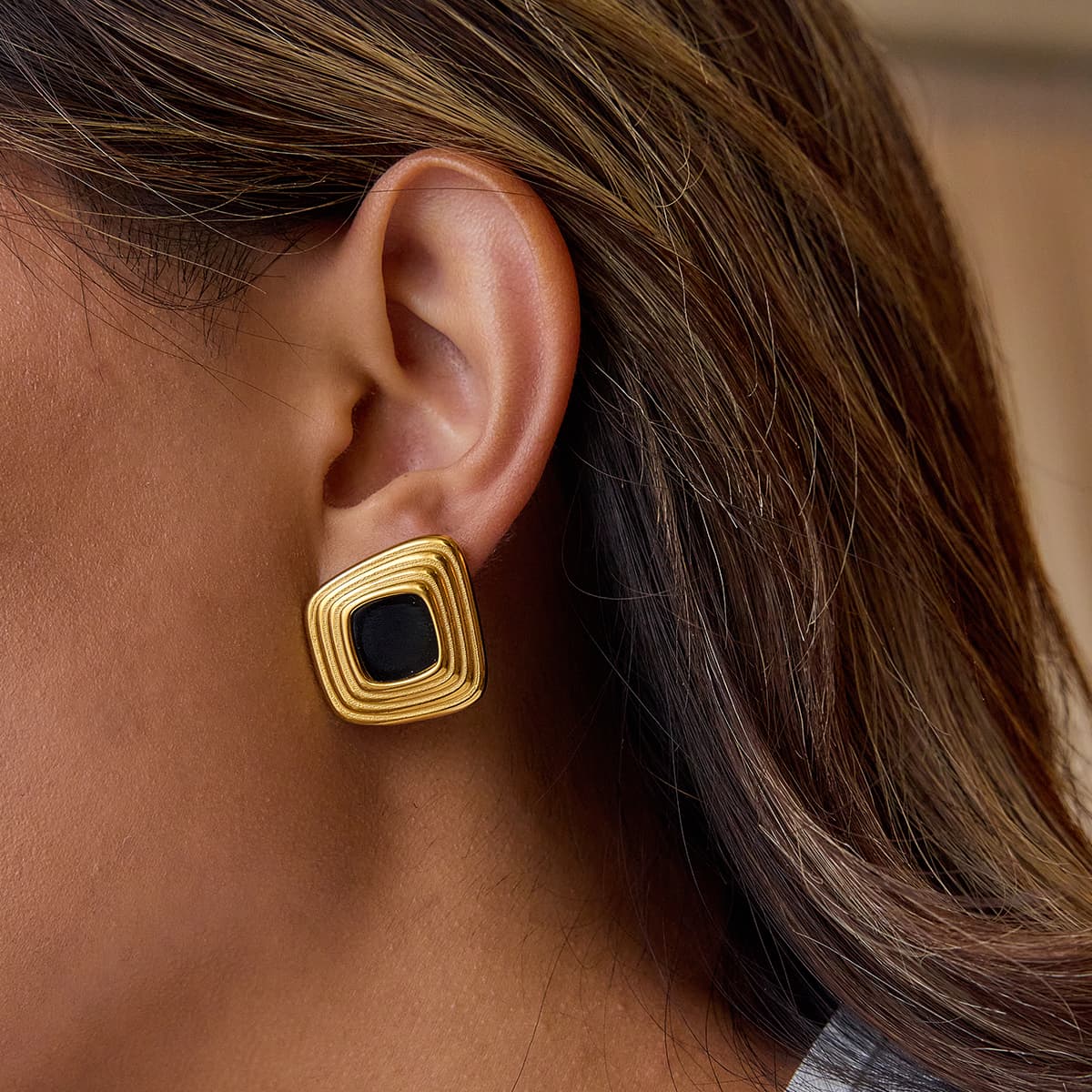 Céleste Celéste Earrings Souveraine 18K Gold