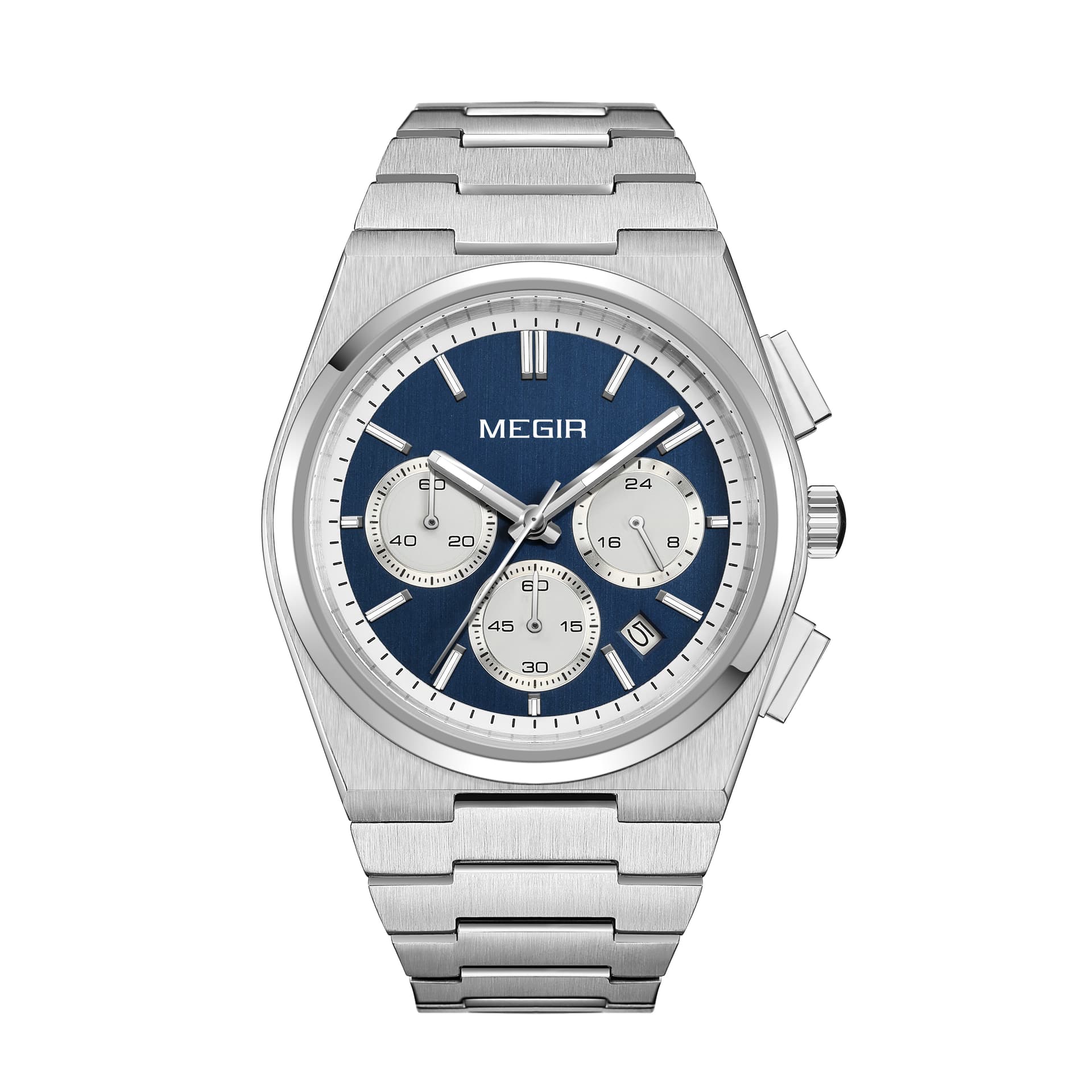 Prydligt Megir Heritage Chrono Sapphire Blue