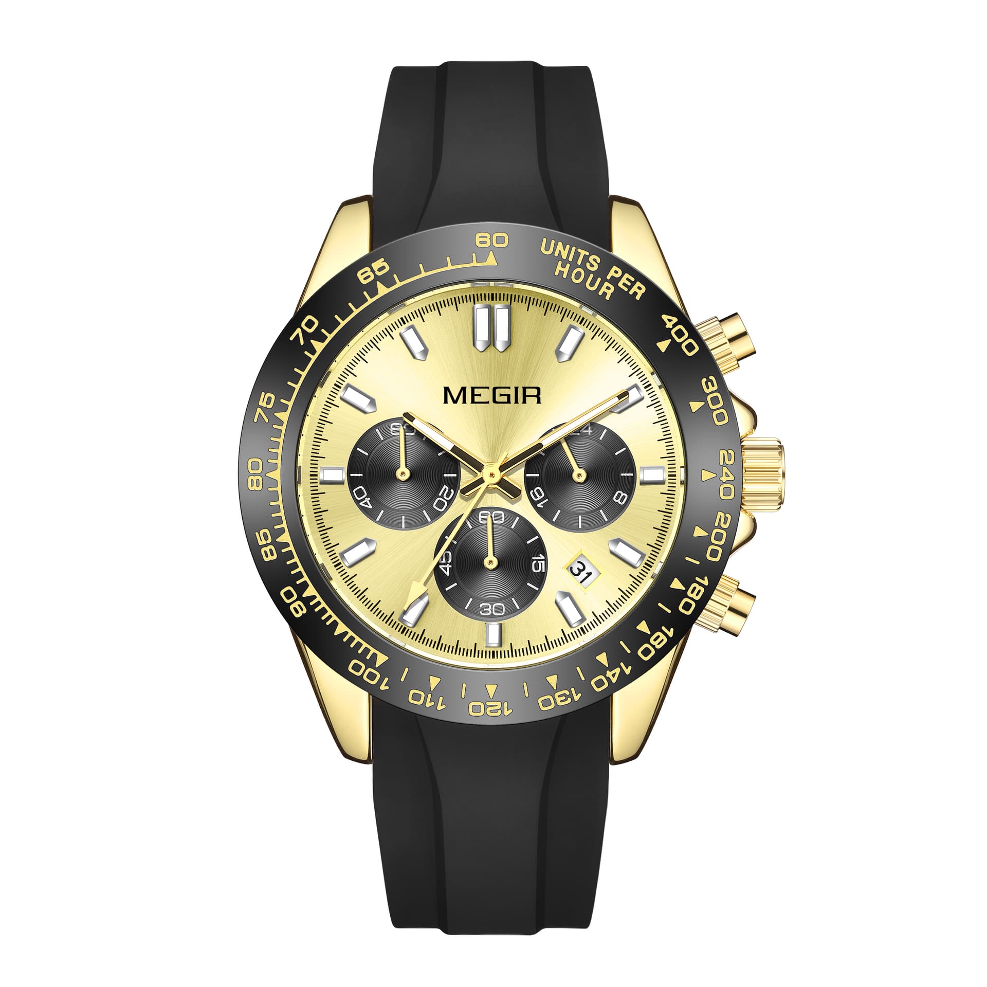 Prydligt Megir Speedster Rubber Gold