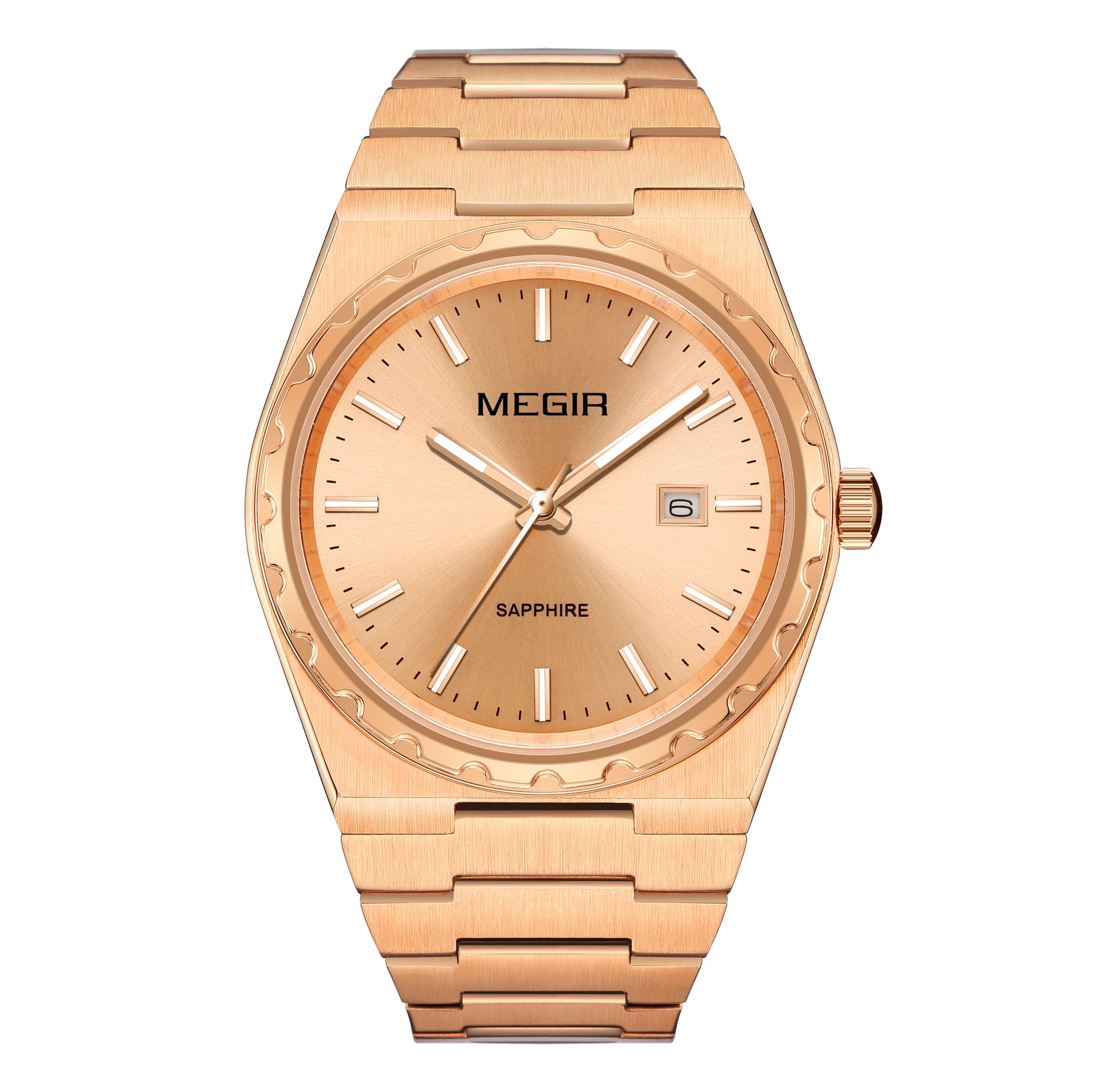 Prydligt Megir Heritage Sapphire Rose Gold