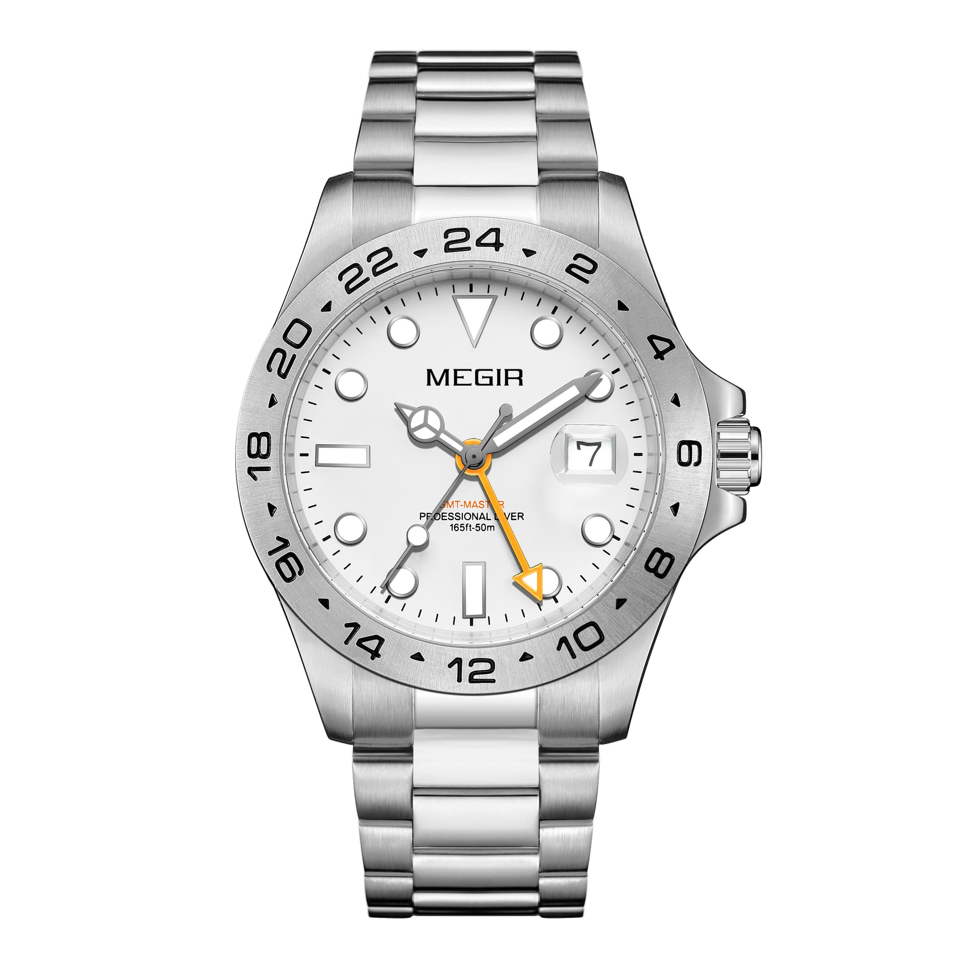Prydligt Megir GMT Sapphire White