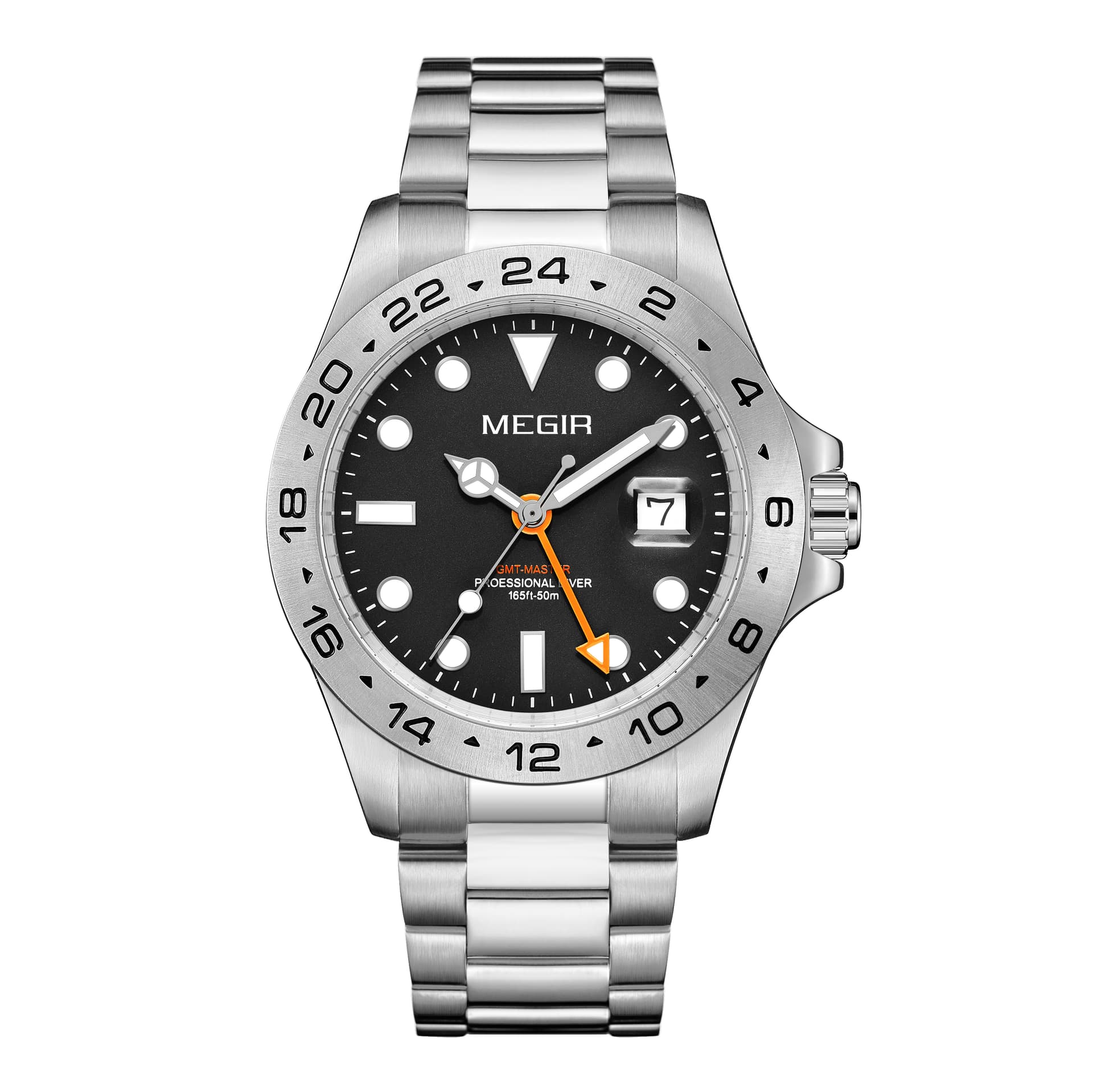 Prydligt Megir GMT Sapphire Black
