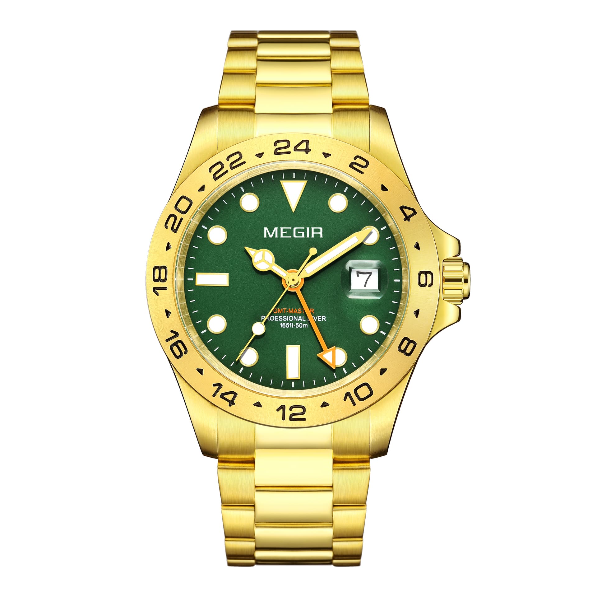 Prydligt Megir GMT Sapphire Gold