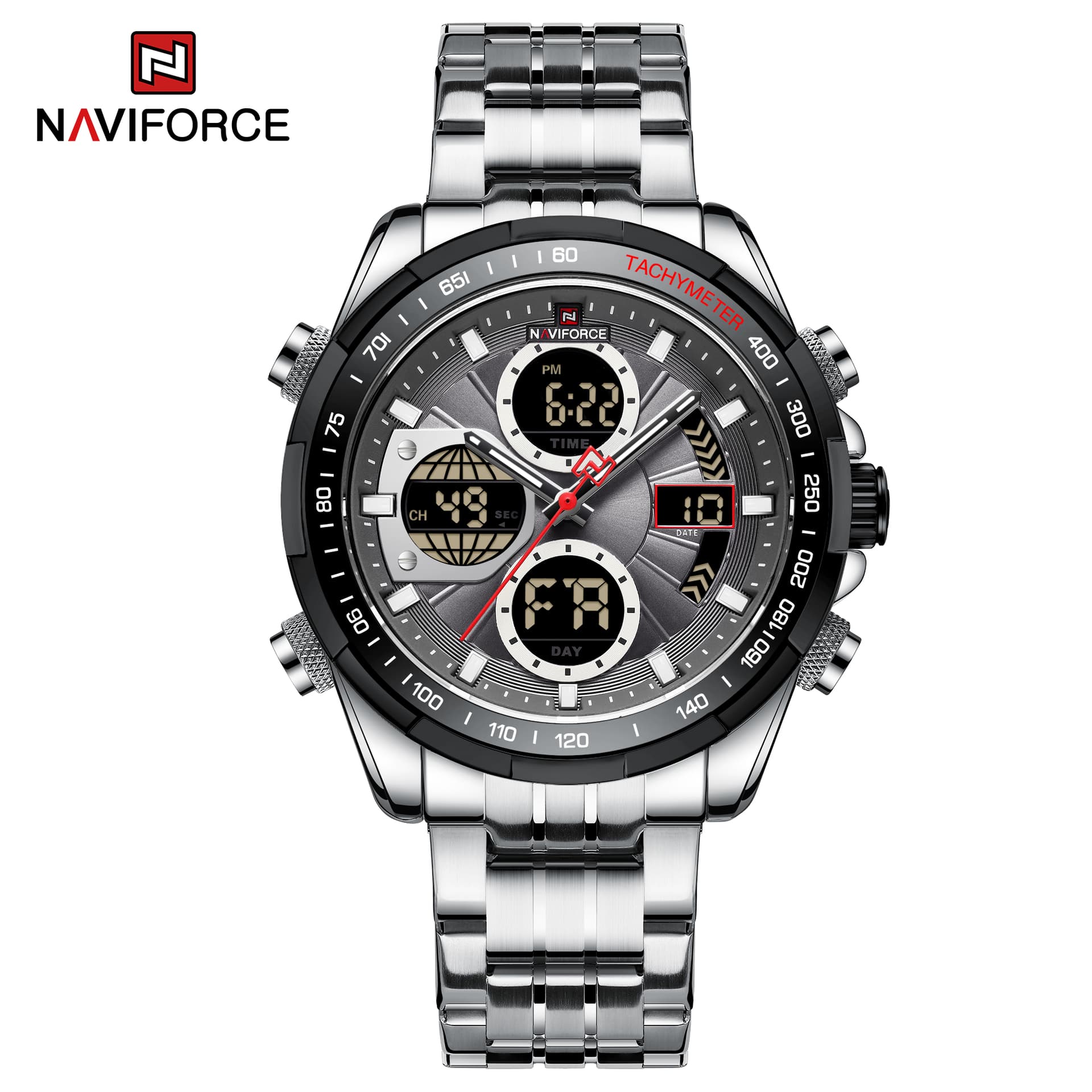 NAVIFORCE Naviforce Global Force Steel Grey