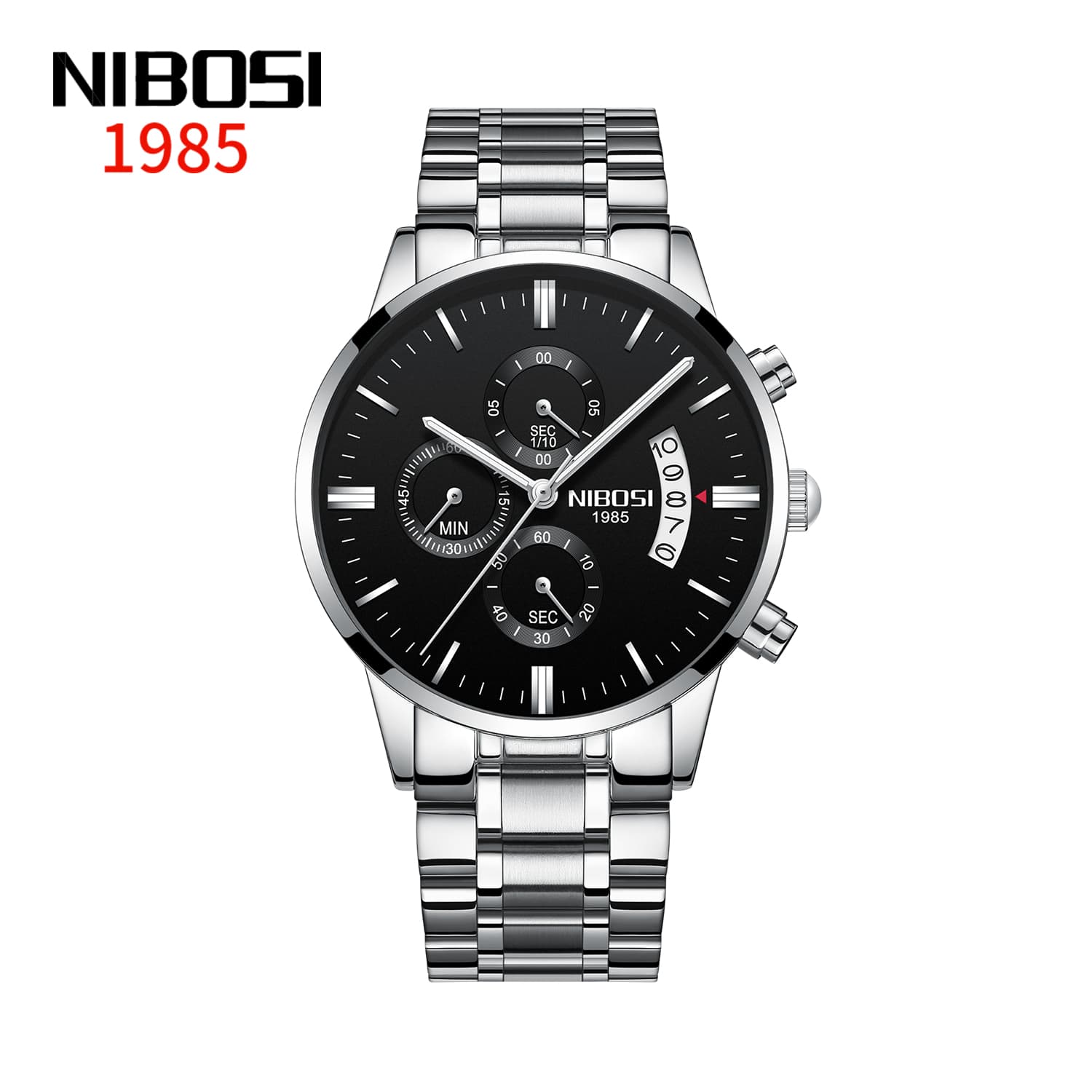 Nibosi Nibosi Zircon Silver Black