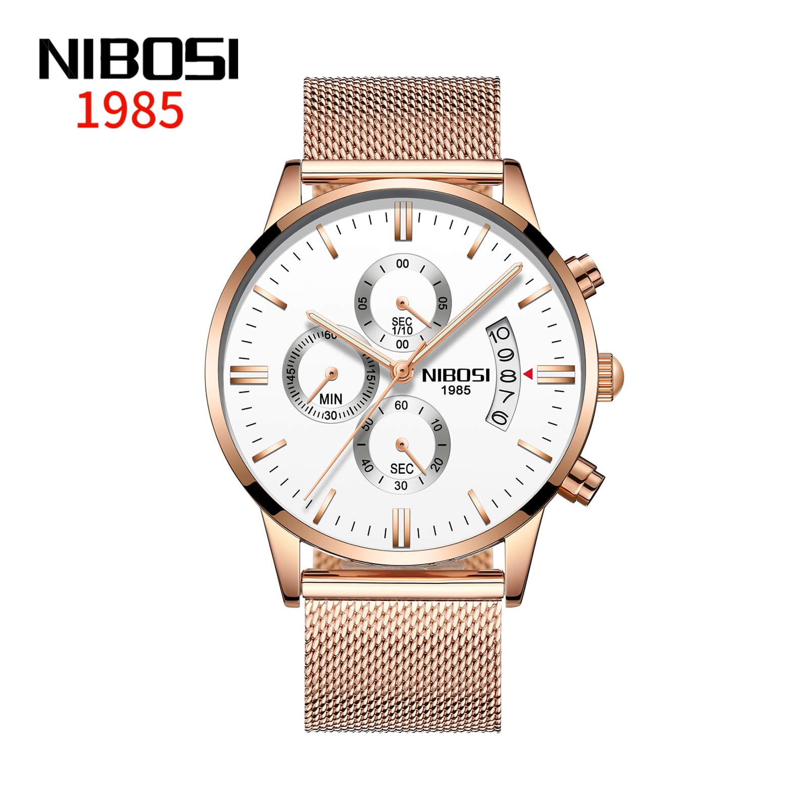 Nibosi Nibosi Revenant Rose Gold Silver
