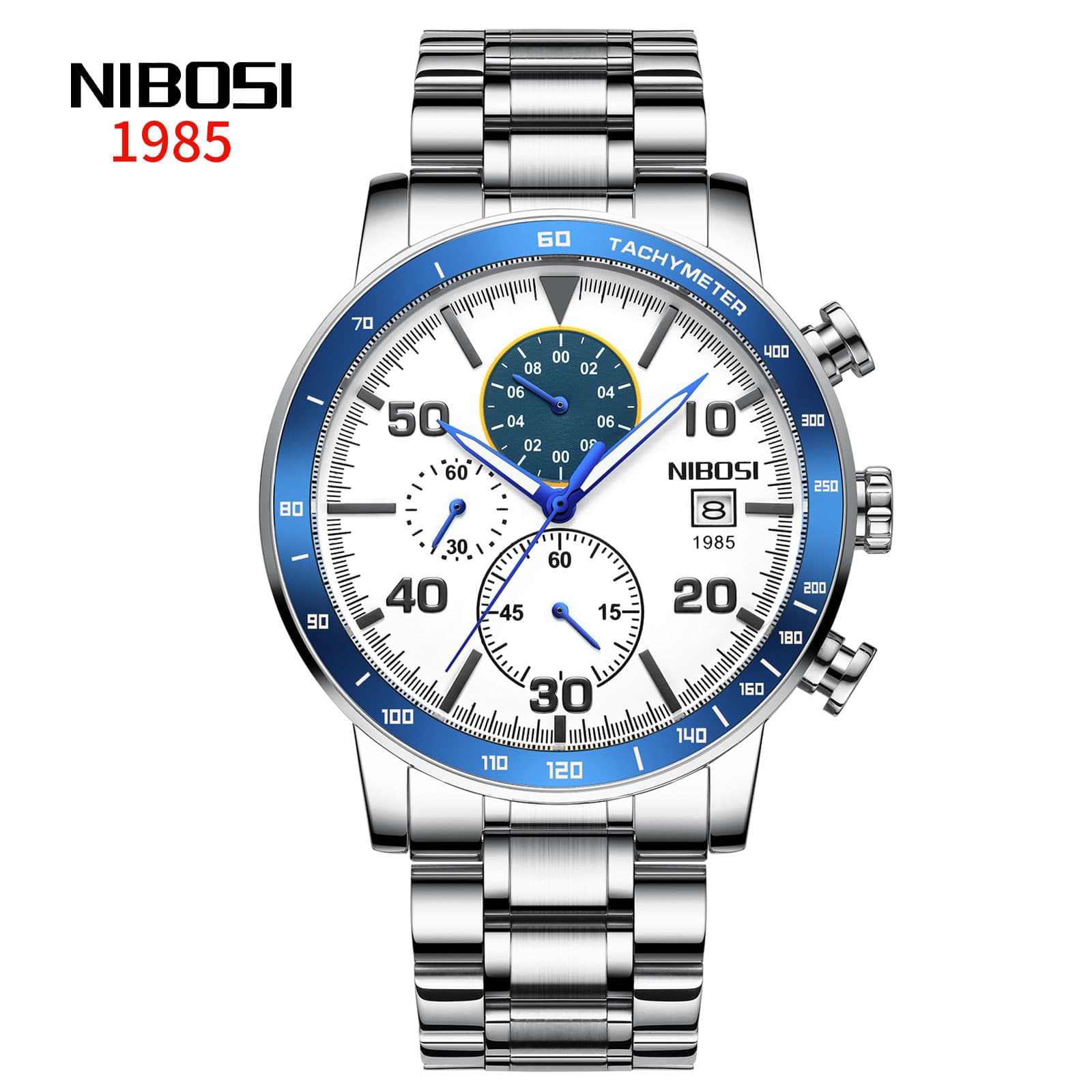 Nibosi Nibosi Avalon Silver White Blue