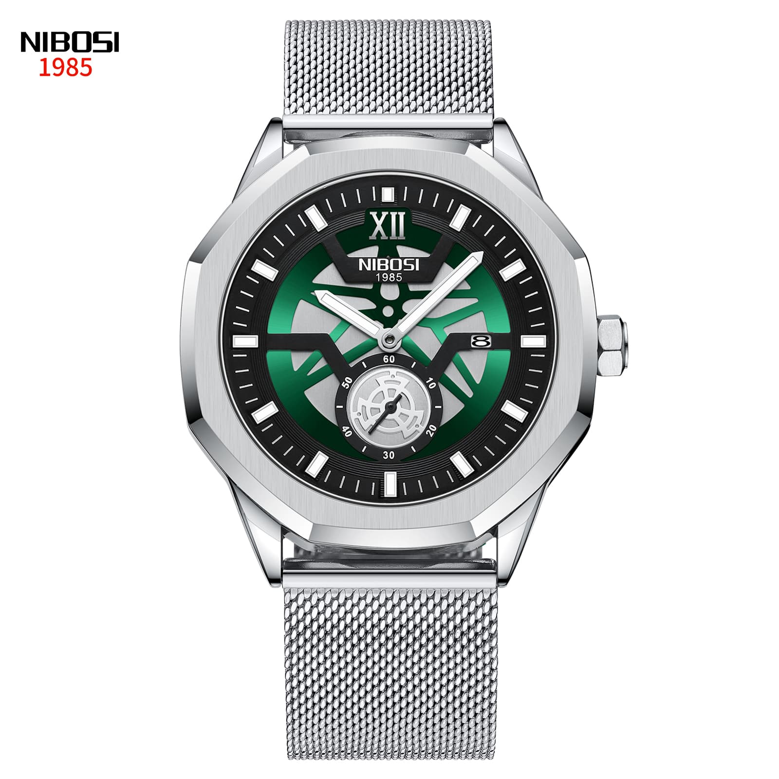 Nibosi Nibosi Seraphim Silver Green