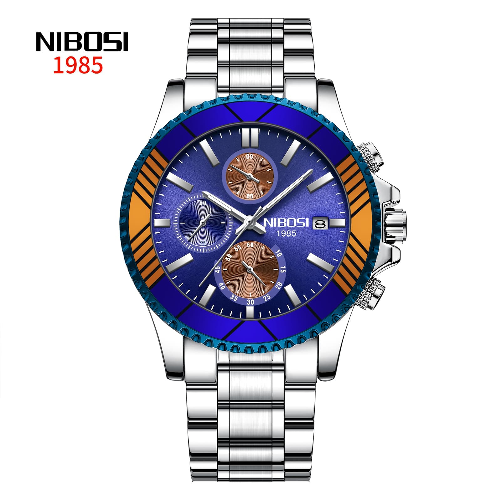 Nibosi Nibosi Velocity Silver Blue