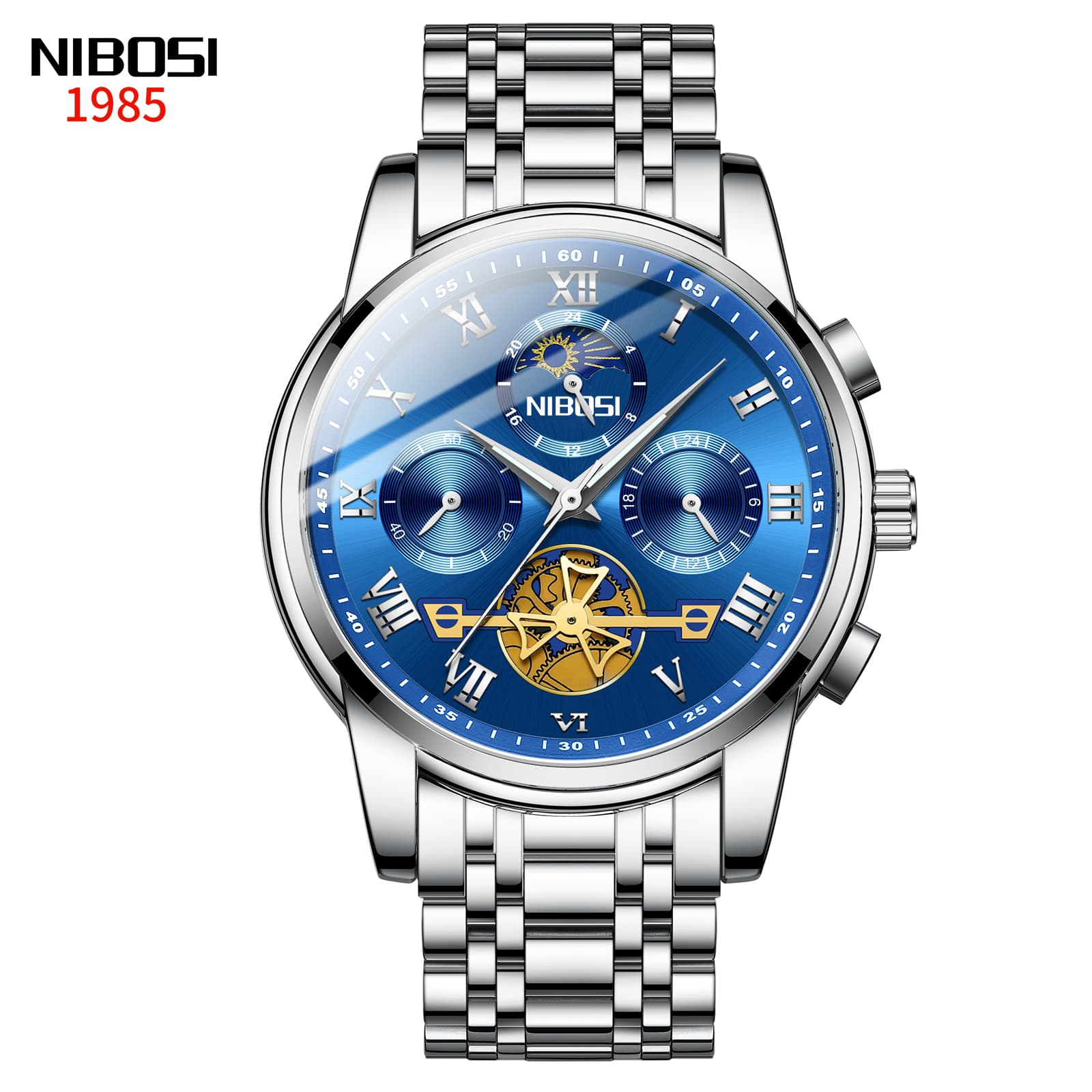Nibosi Nibosi Inspire Silver Blue