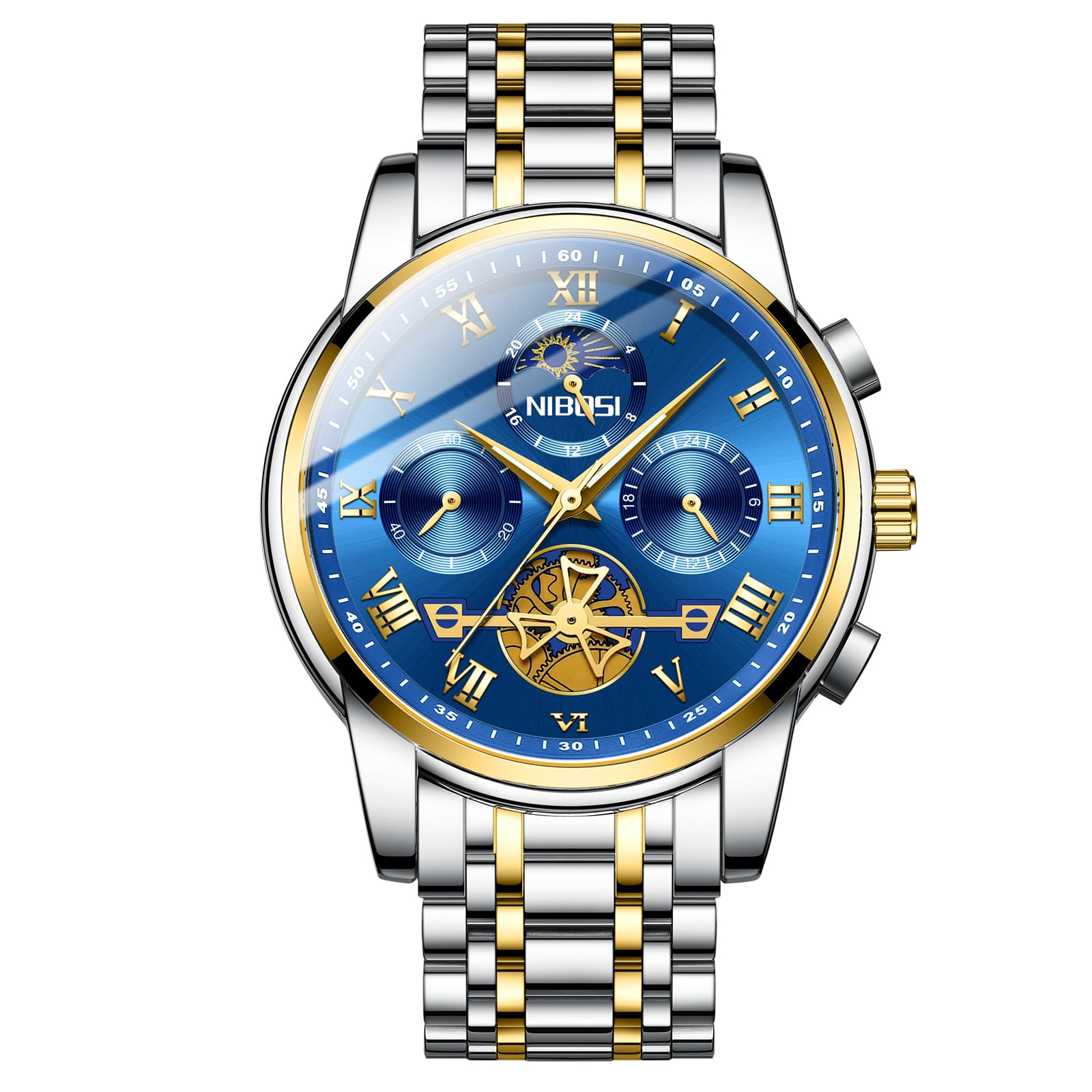 Nibosi Nibosi Inspire Silver Gold Blue