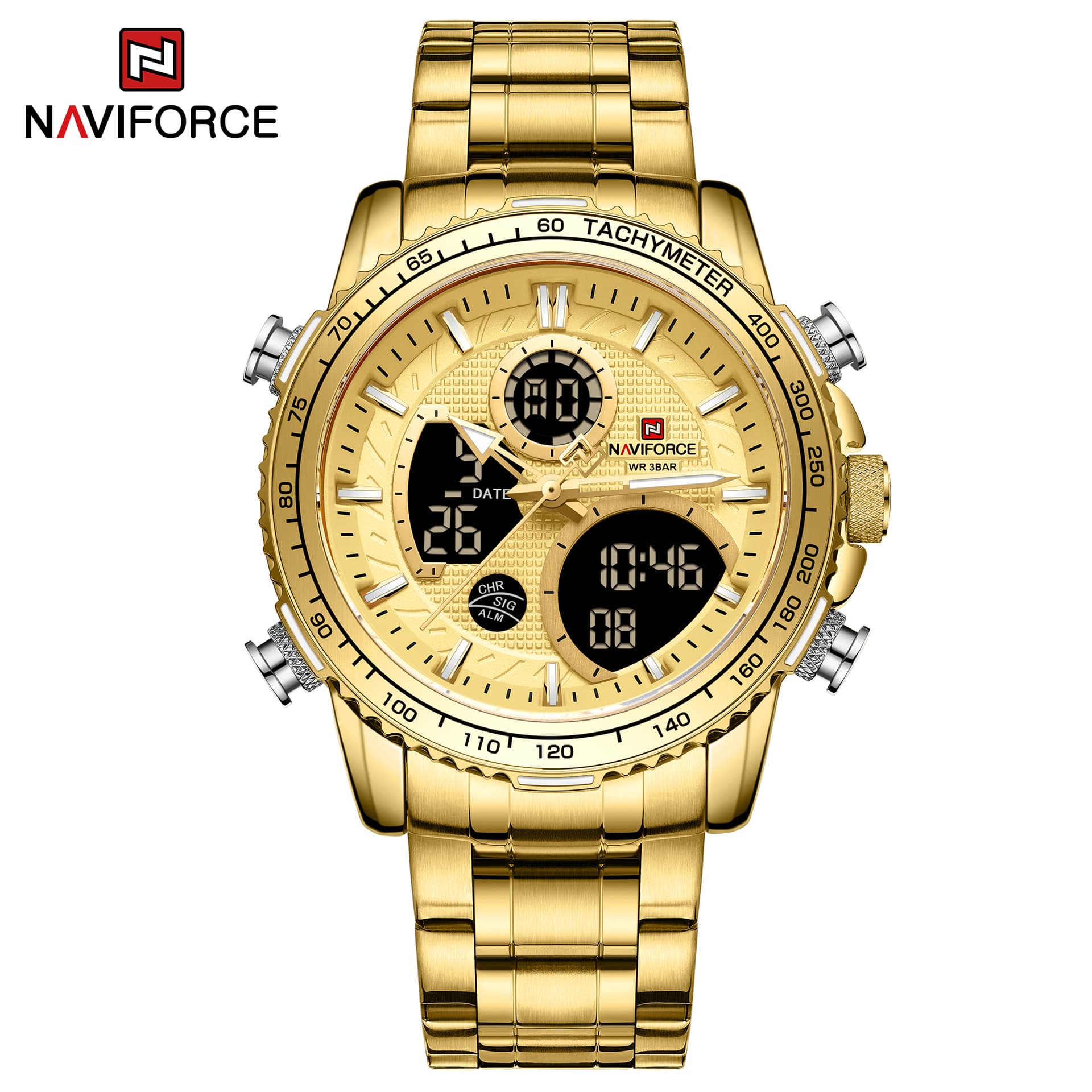 NAVIFORCE Naviforce Raptor Gold