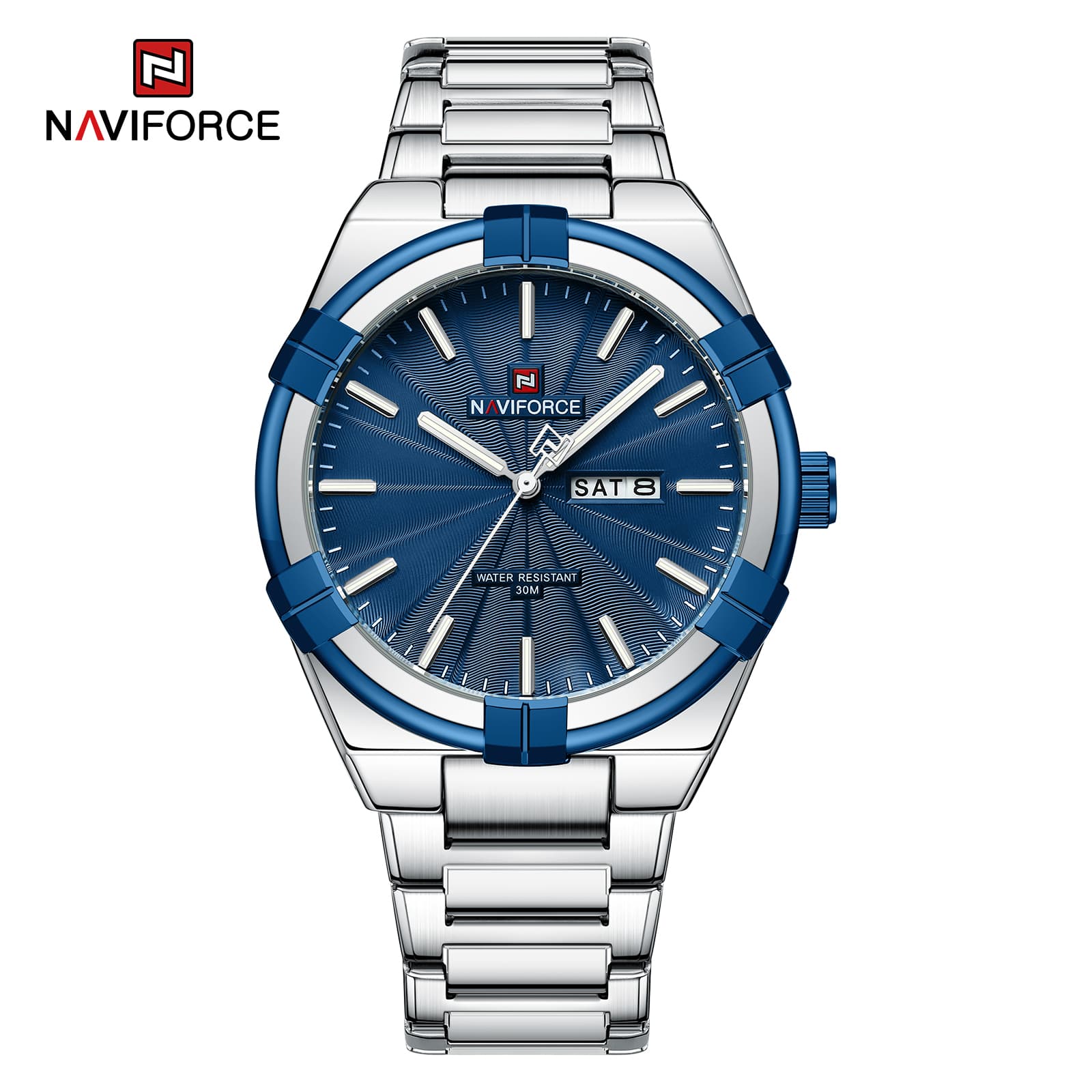 NAVIFORCE Naviforce Ripcurl Silver Blue