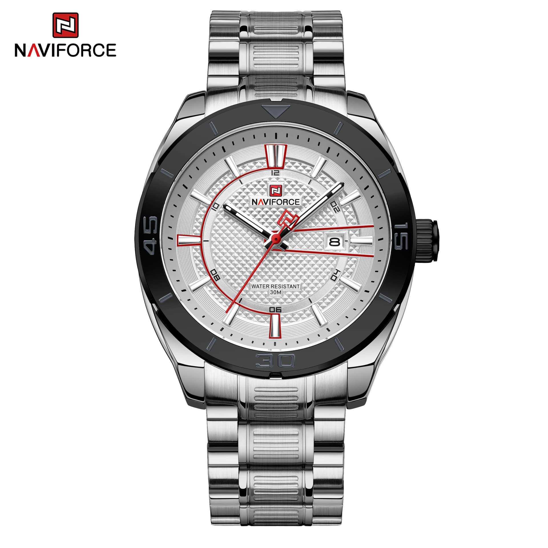 NAVIFORCE Naviforce Recon Silver