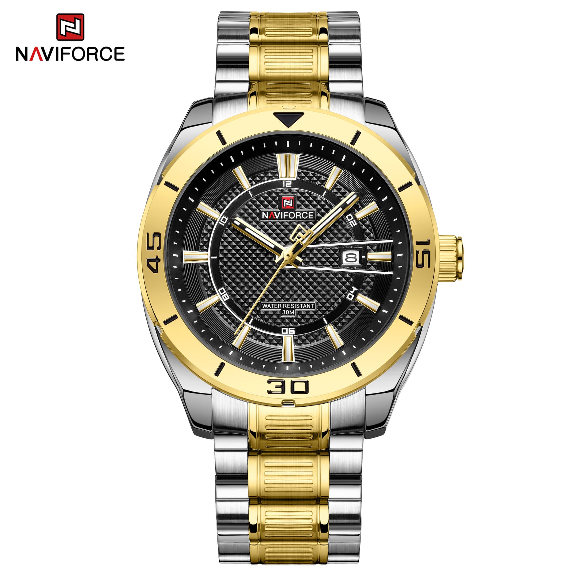 NAVIFORCE Naviforce Recon Gold Silver