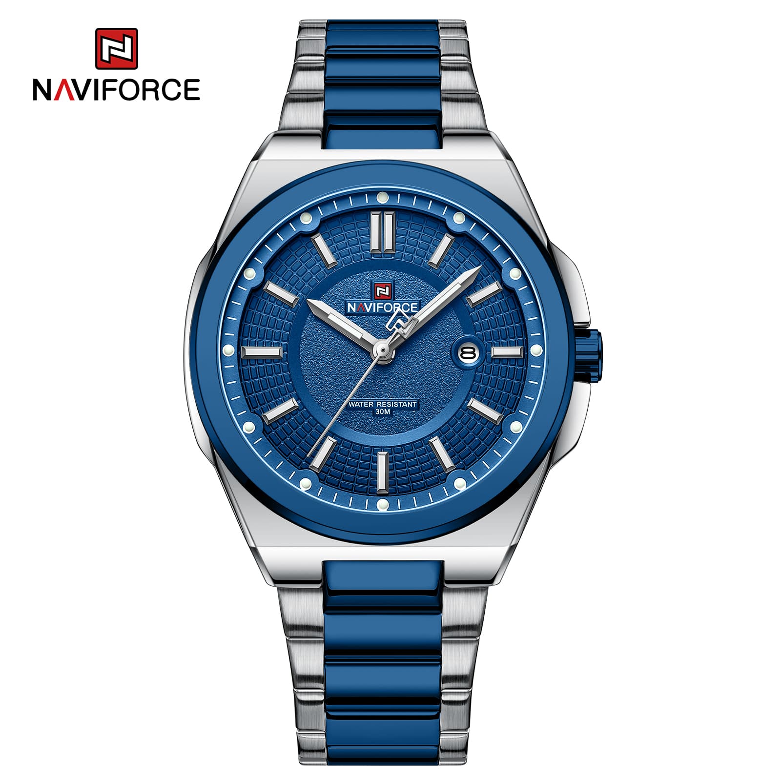 NAVIFORCE Naviforce Banshee Silver Blue