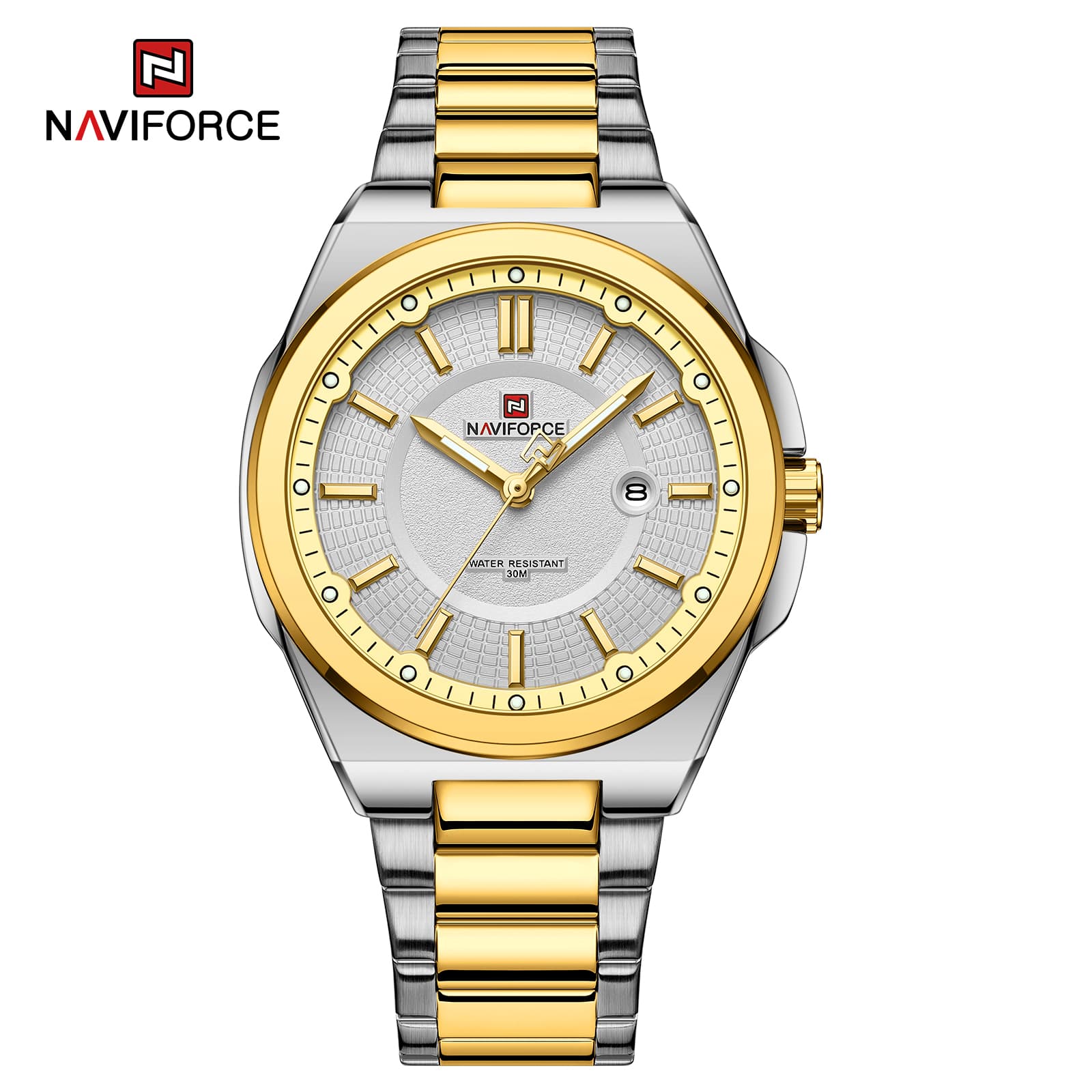 NAVIFORCE Naviforce Banshee Gold Silver