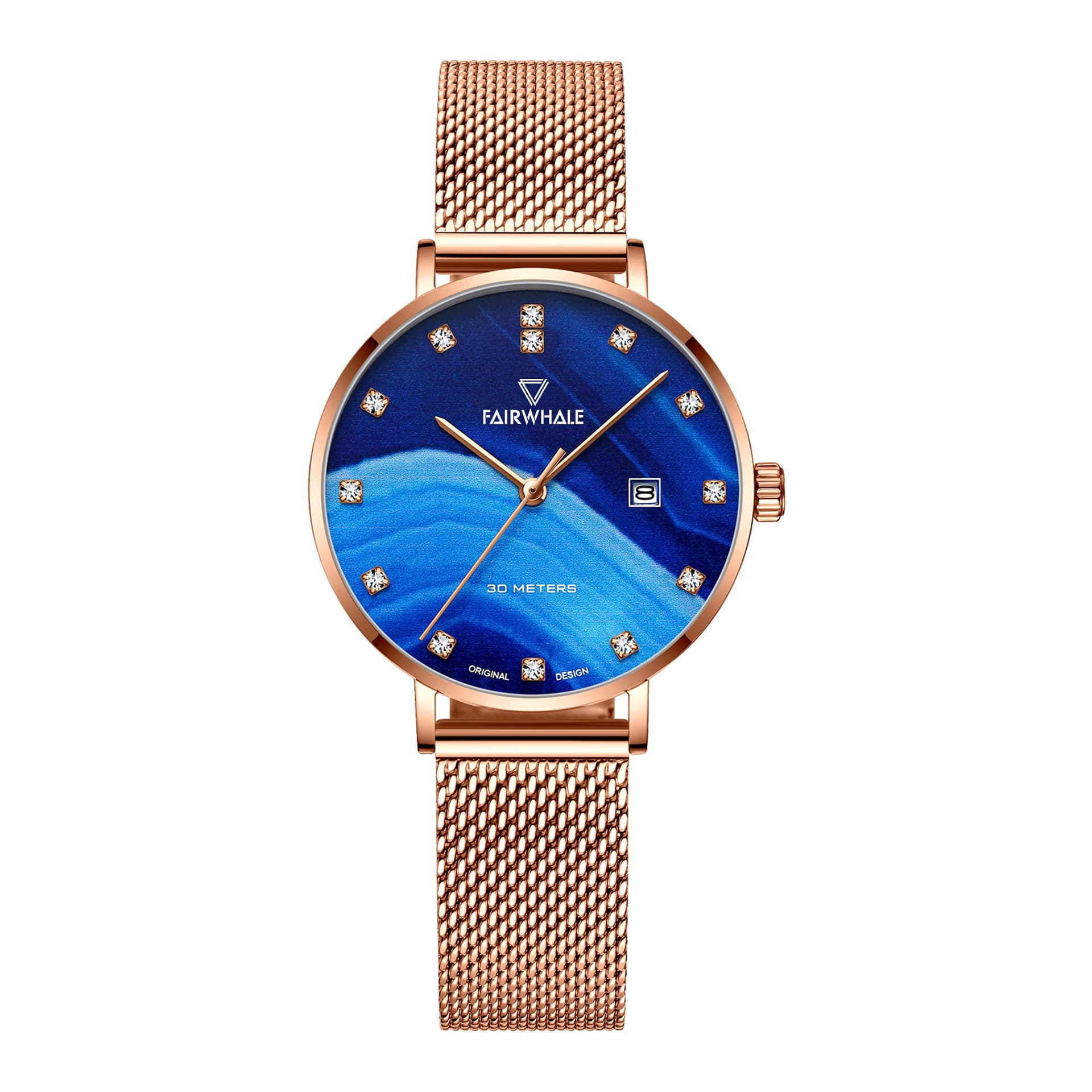 Mark Fairwhale Mark Fairwhale Piscean Rose Blue Mesh